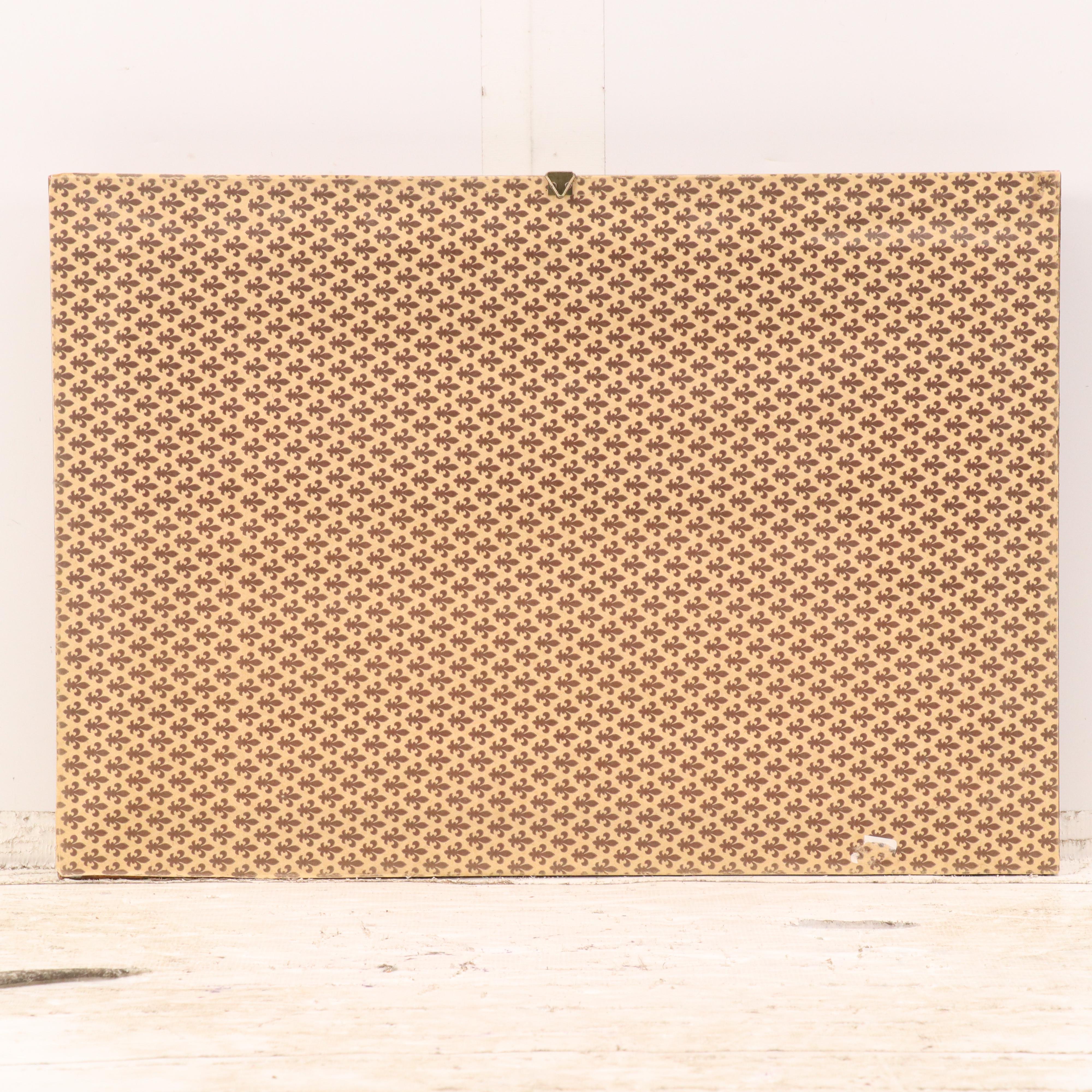 Venetian Canal Scene Oil Painting After Canaletto "The Bacino di San Marco..."