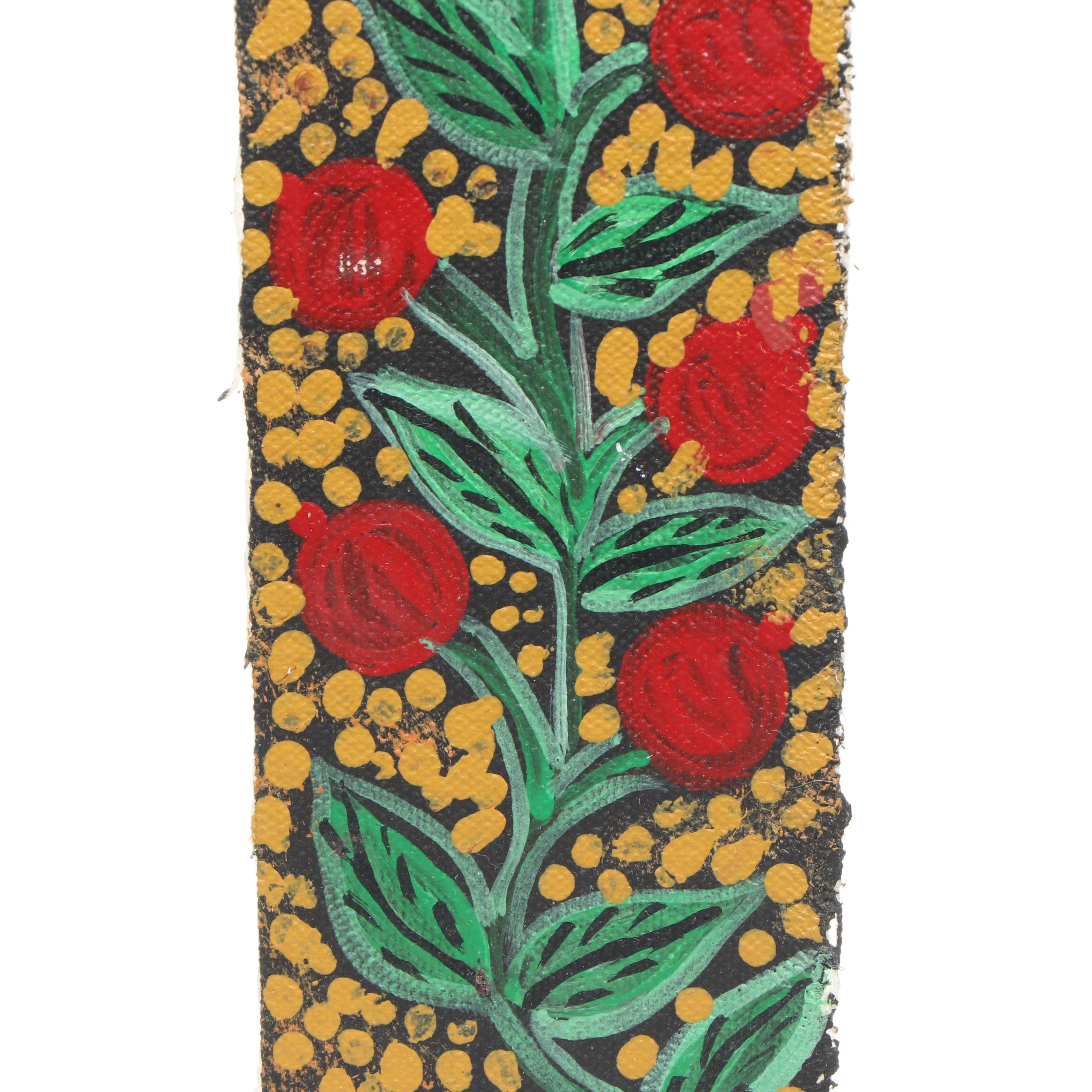 Elsie Mumu Walkatjara Abstract Rose Painting, 2014