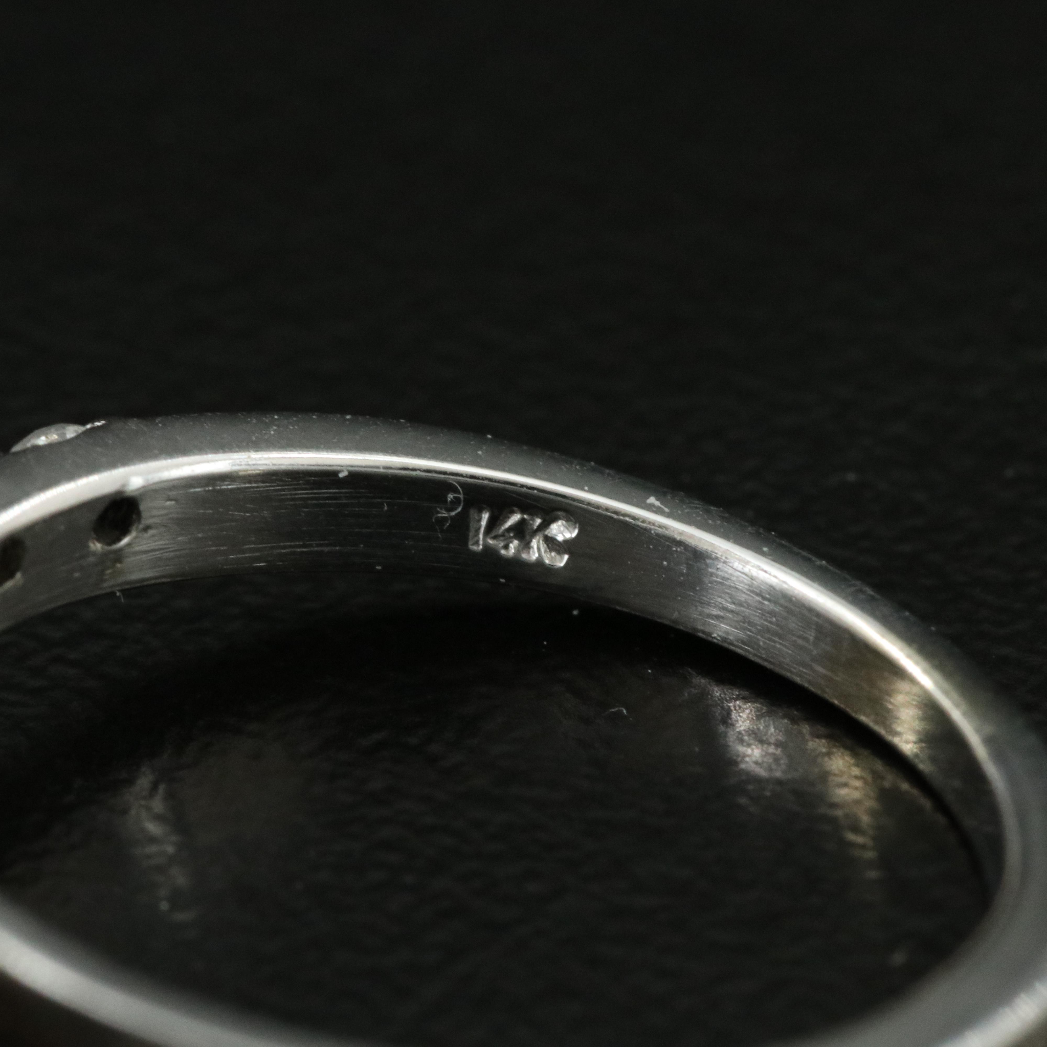 14K 6.26 CTW Lab Grown Diamond Ring with IGI Report