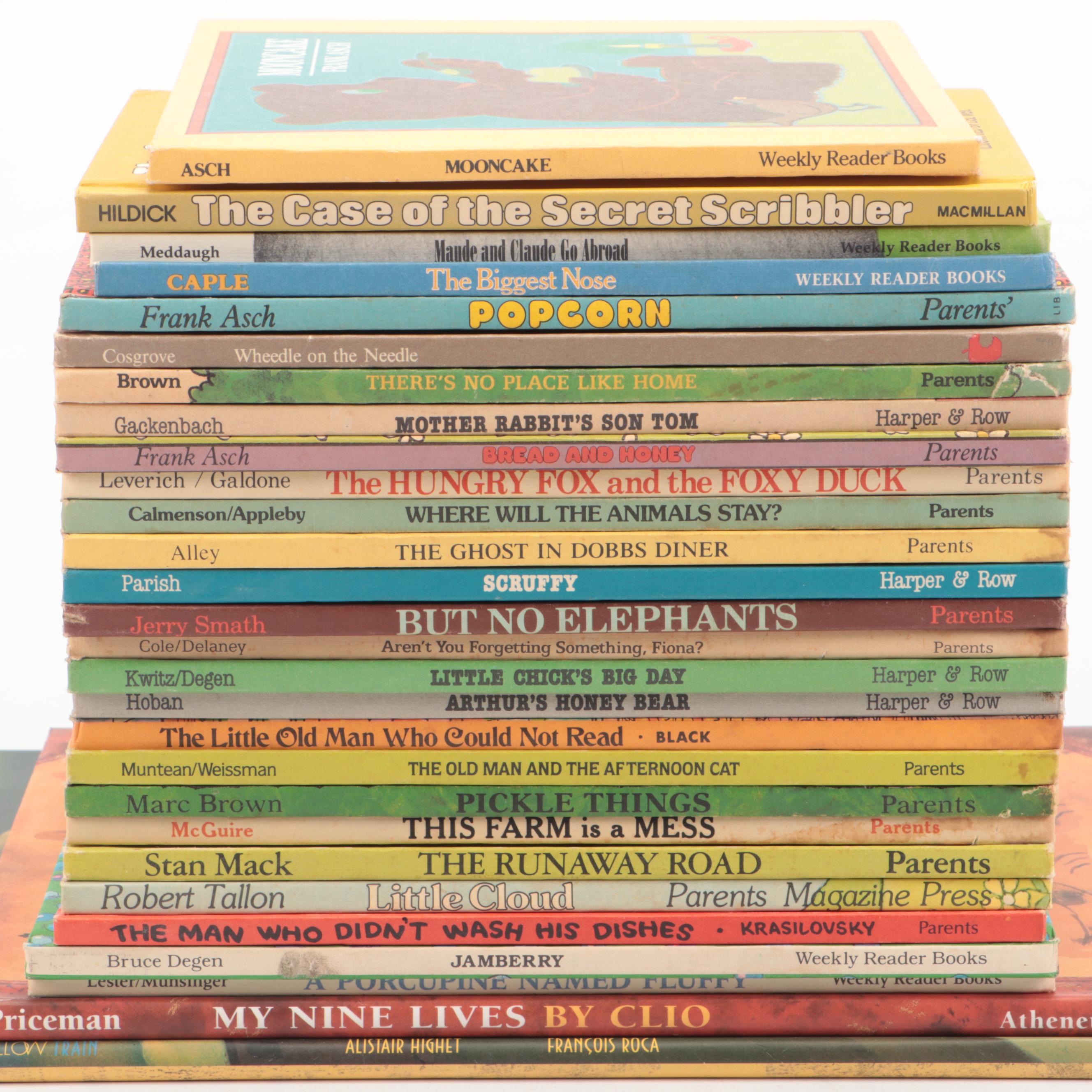 Children's Book Collection Featuring "The Old Man and the Afternoon Cat"