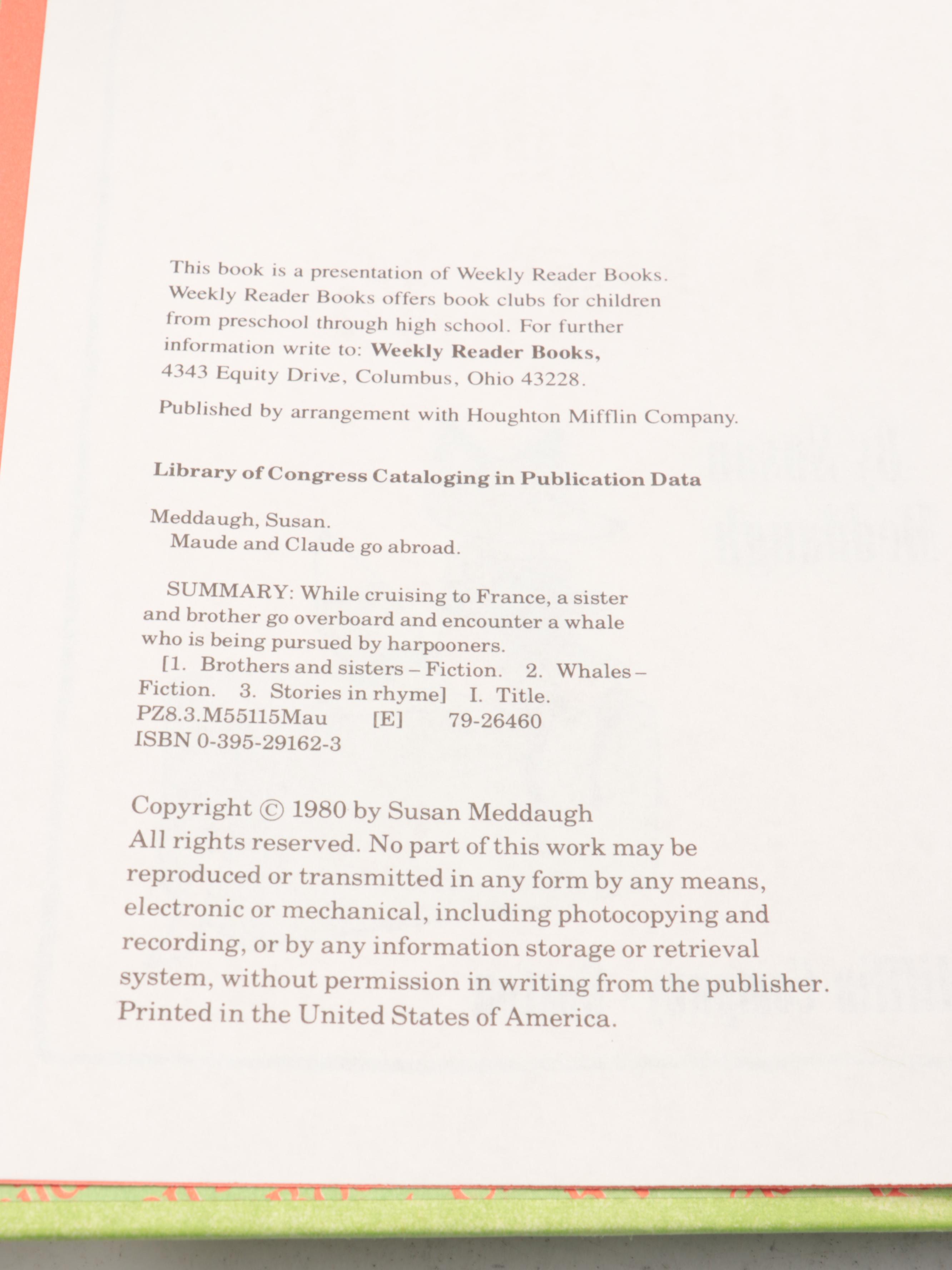 Children's Book Collection Featuring "The Old Man and the Afternoon Cat"