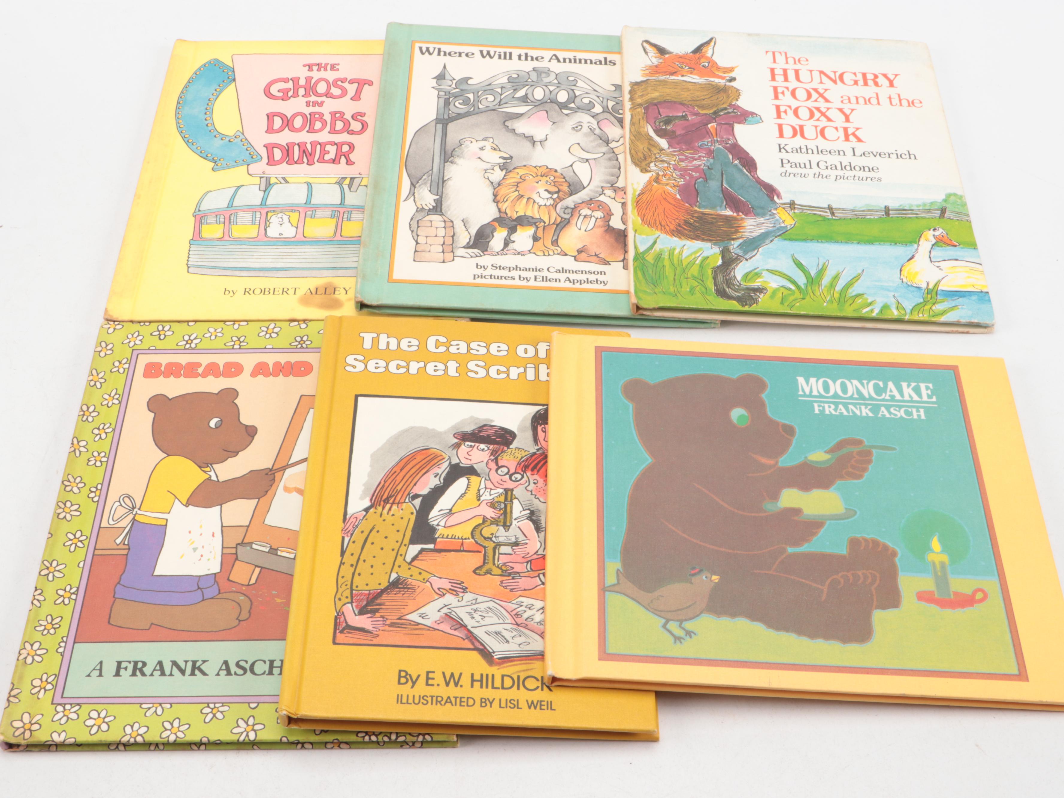 Children's Book Collection Featuring "The Old Man and the Afternoon Cat"