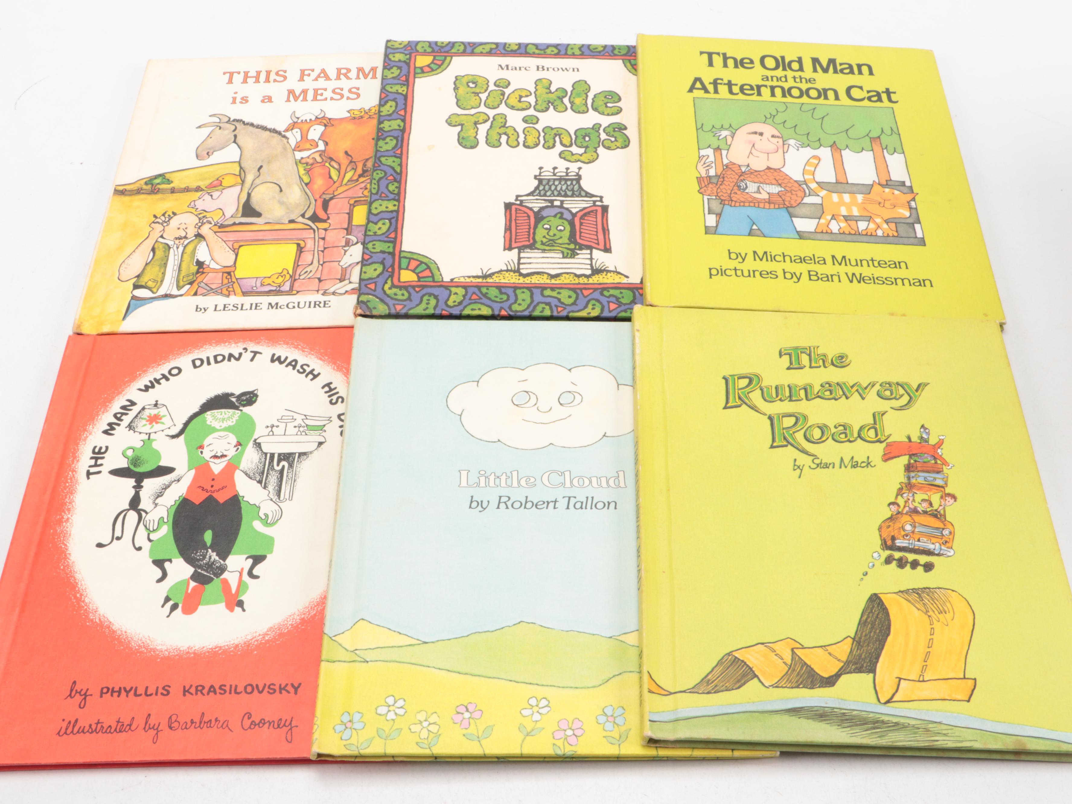 Children's Book Collection Featuring "The Old Man and the Afternoon Cat"