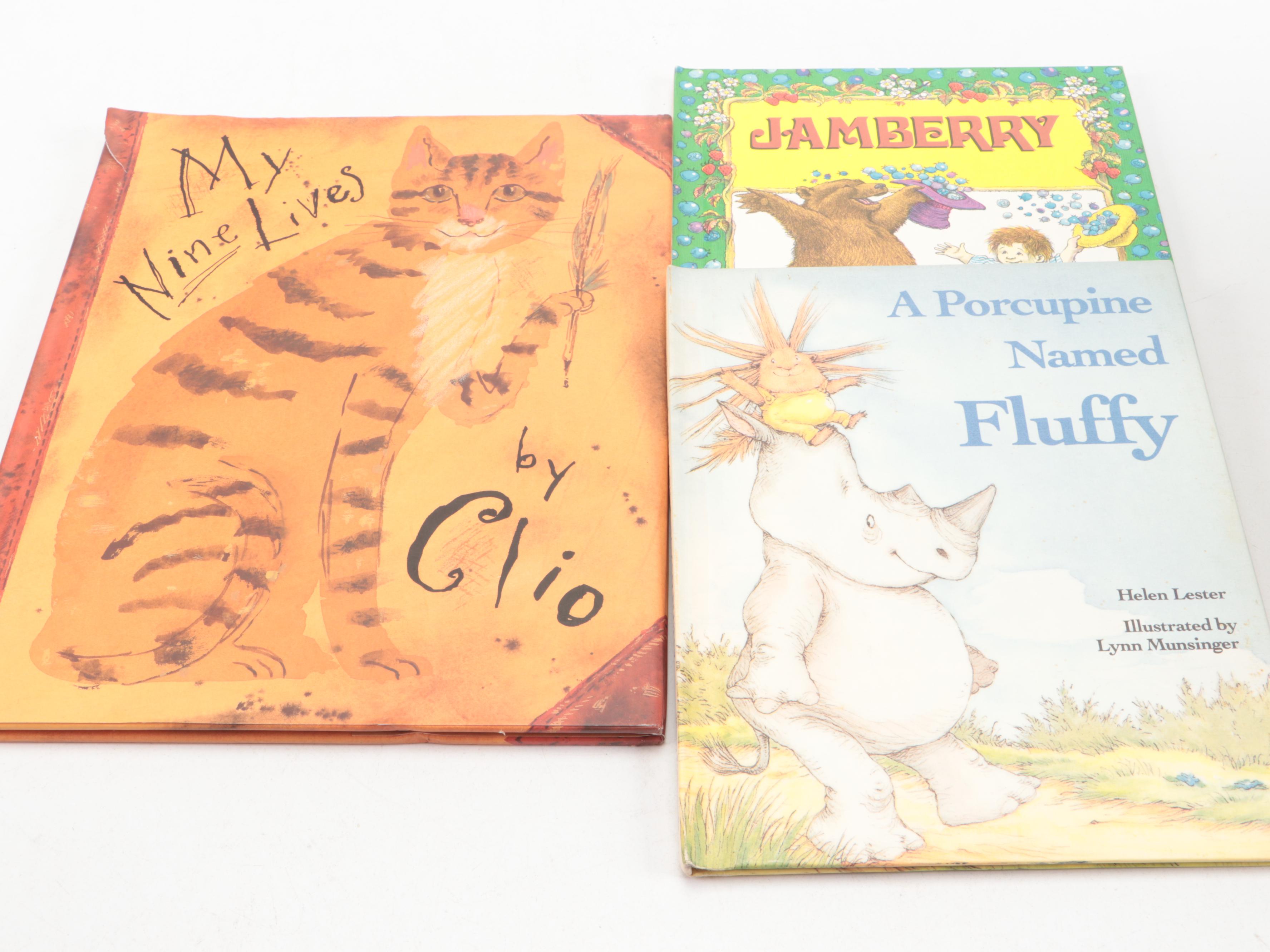 Children's Book Collection Featuring "The Old Man and the Afternoon Cat"