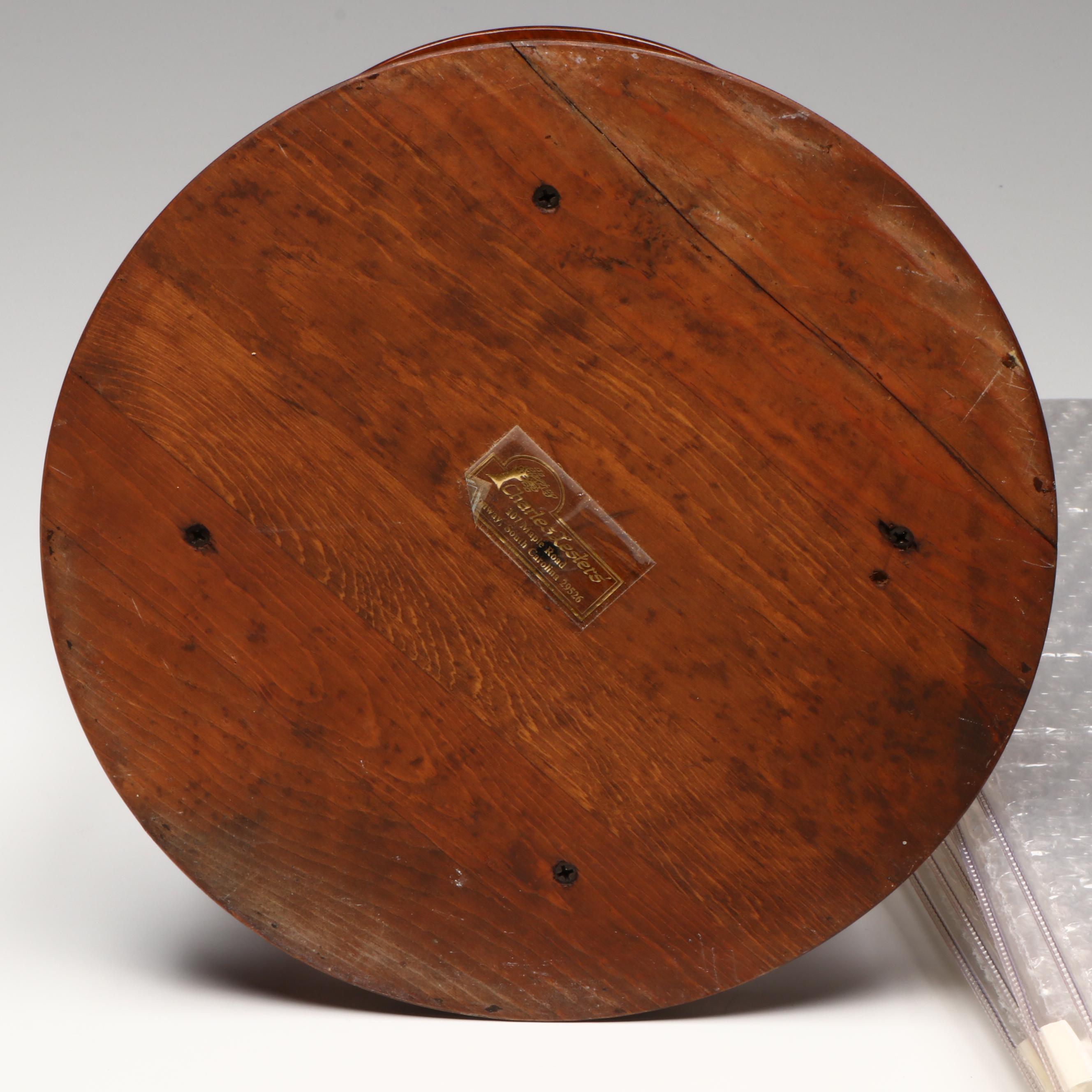 Wine Glasses and Round Wood Hanging Holder with Wineskin Bottle Bags