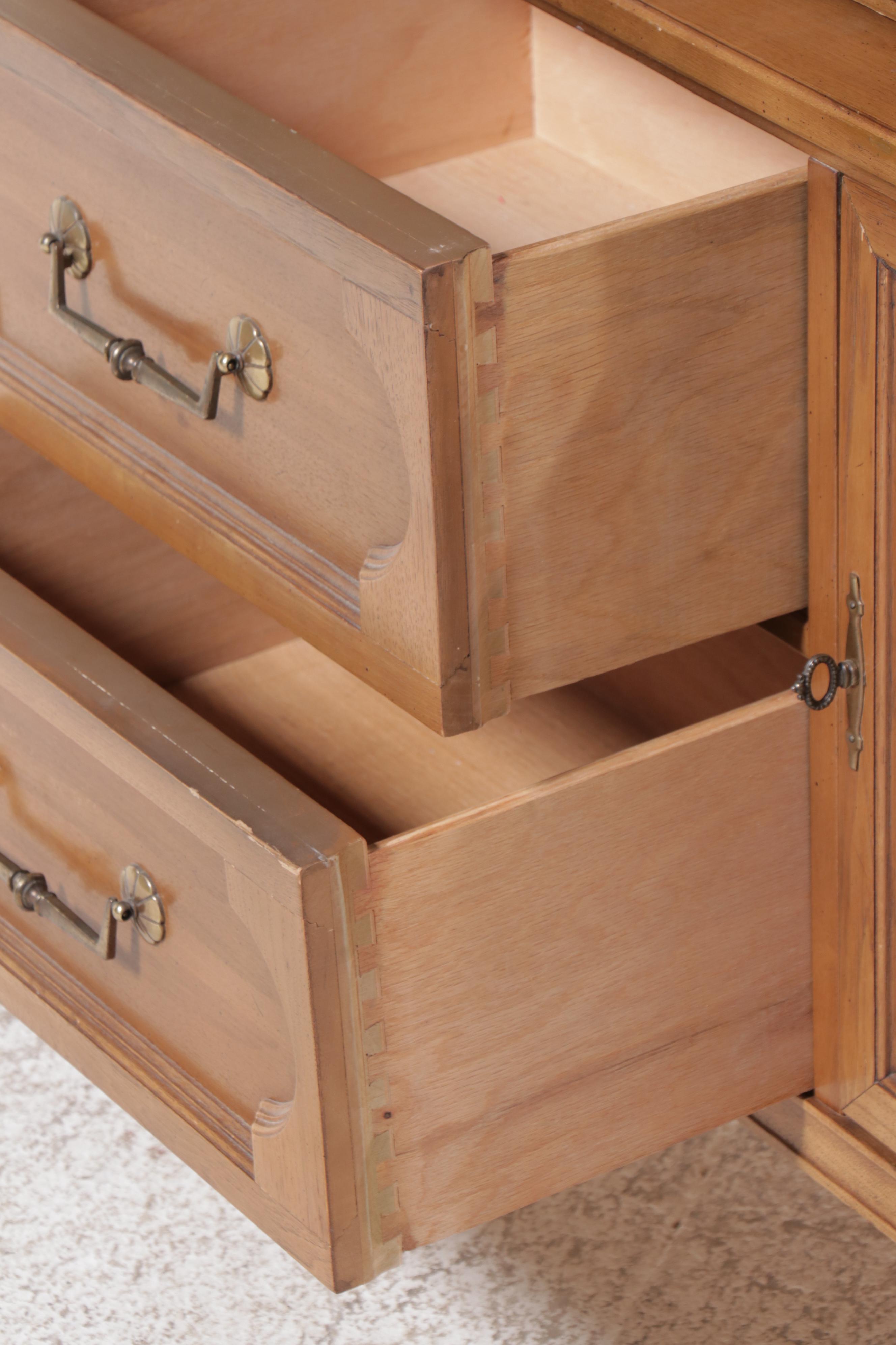 Mid Century Modern Style China Cabinet