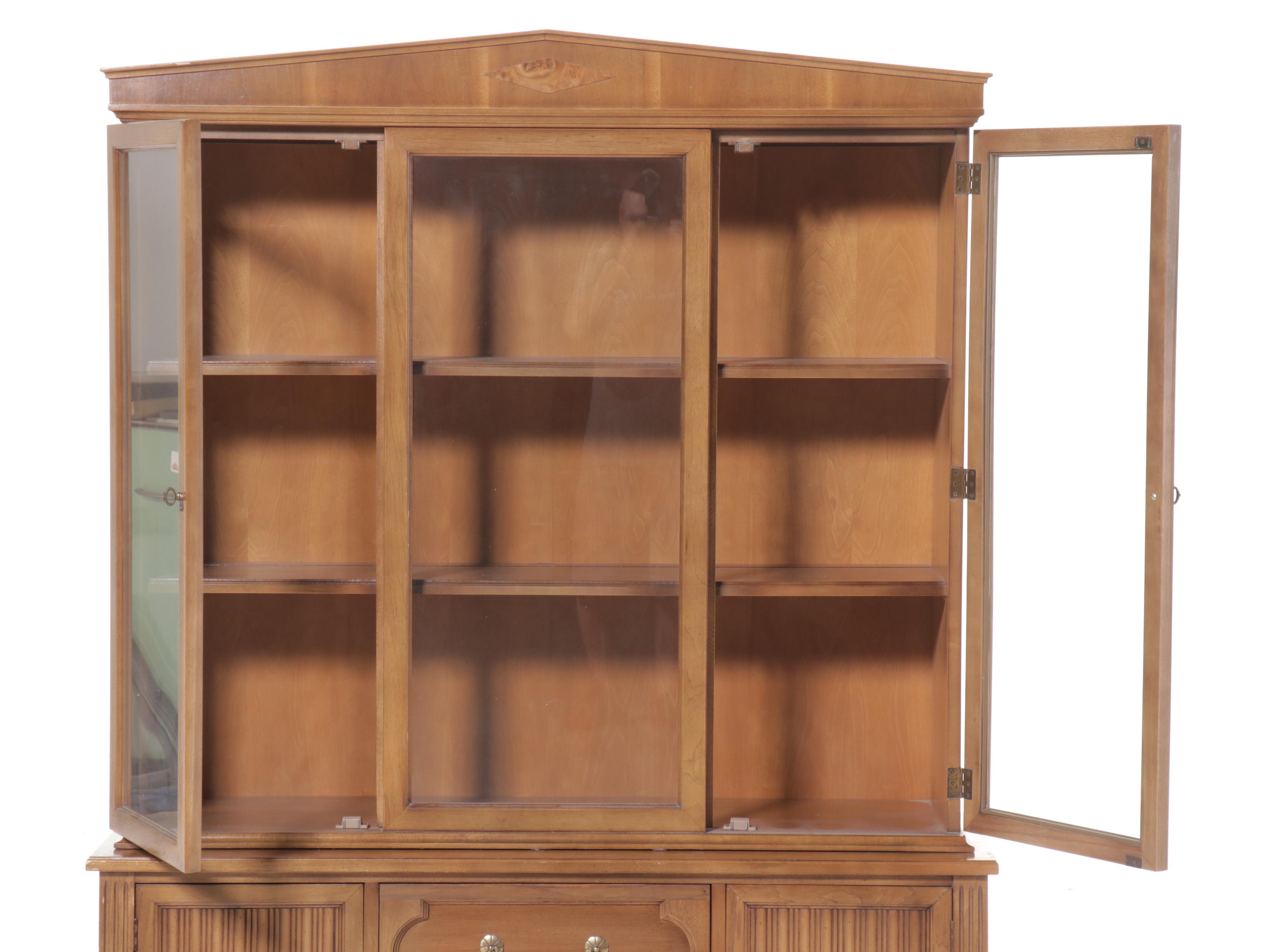 Mid Century Modern Style China Cabinet