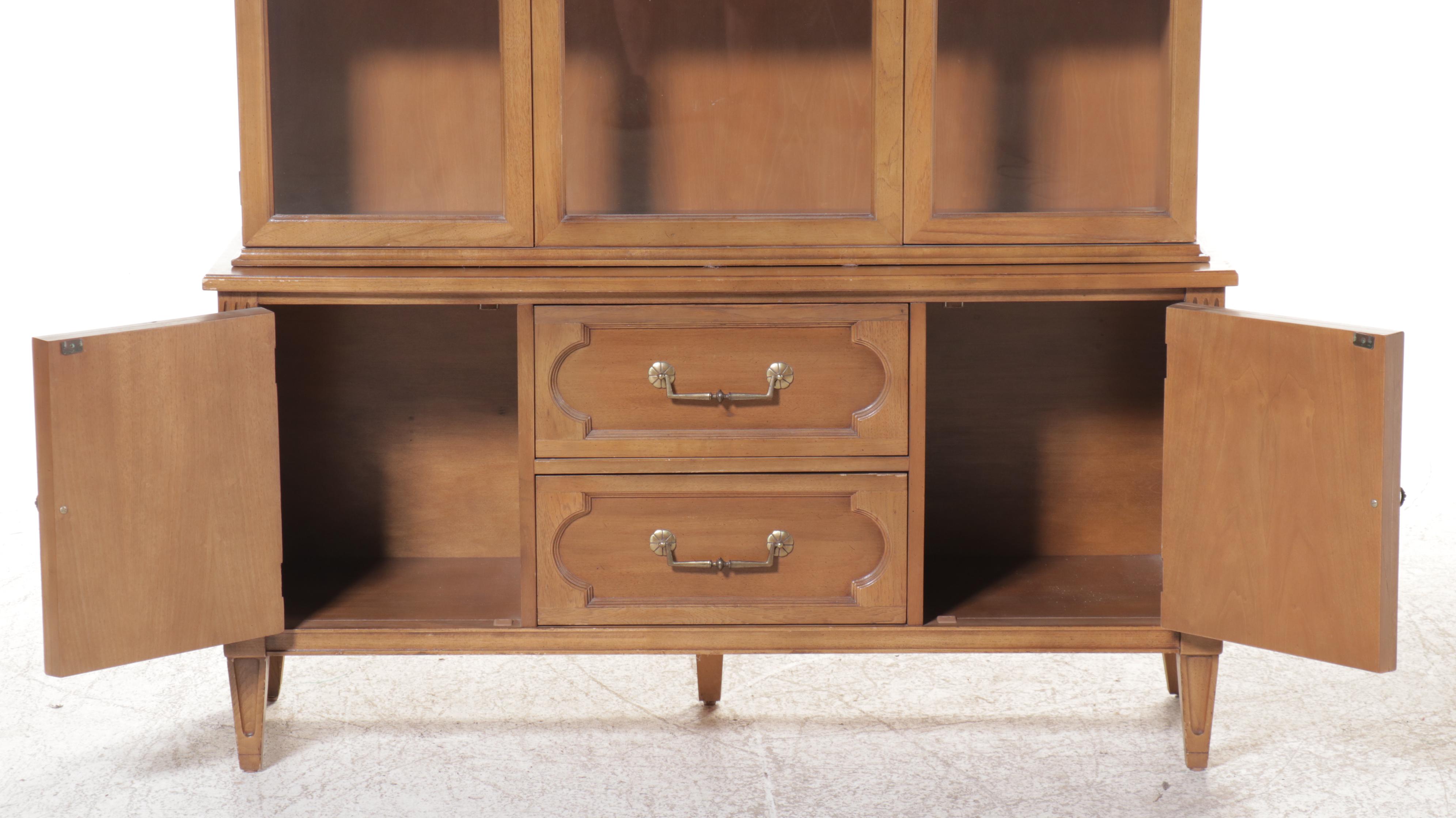 Mid Century Modern Style China Cabinet