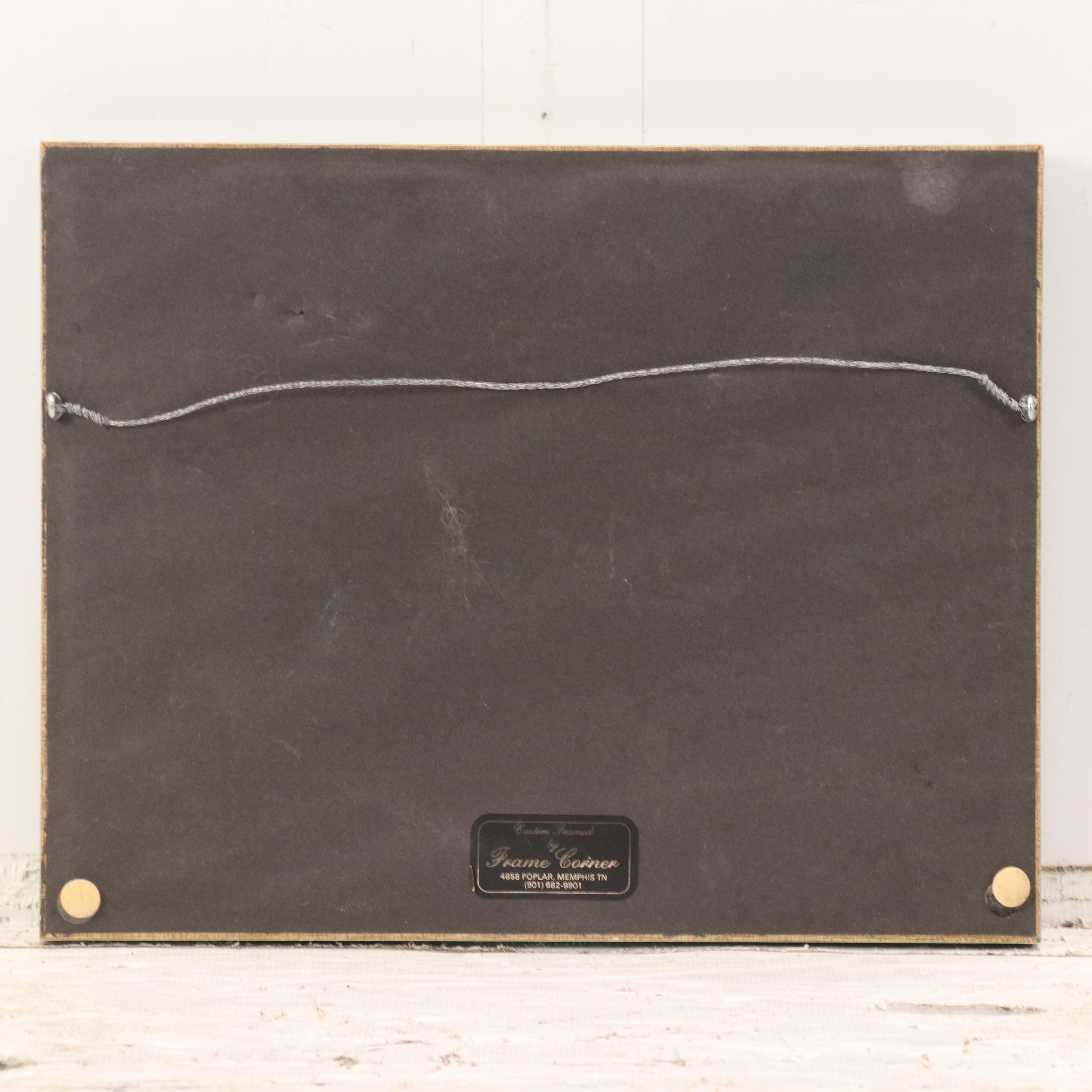 John Suchy Dimensional Hand-Colored Lithograph "Times Square, N.Y.C.," 1991