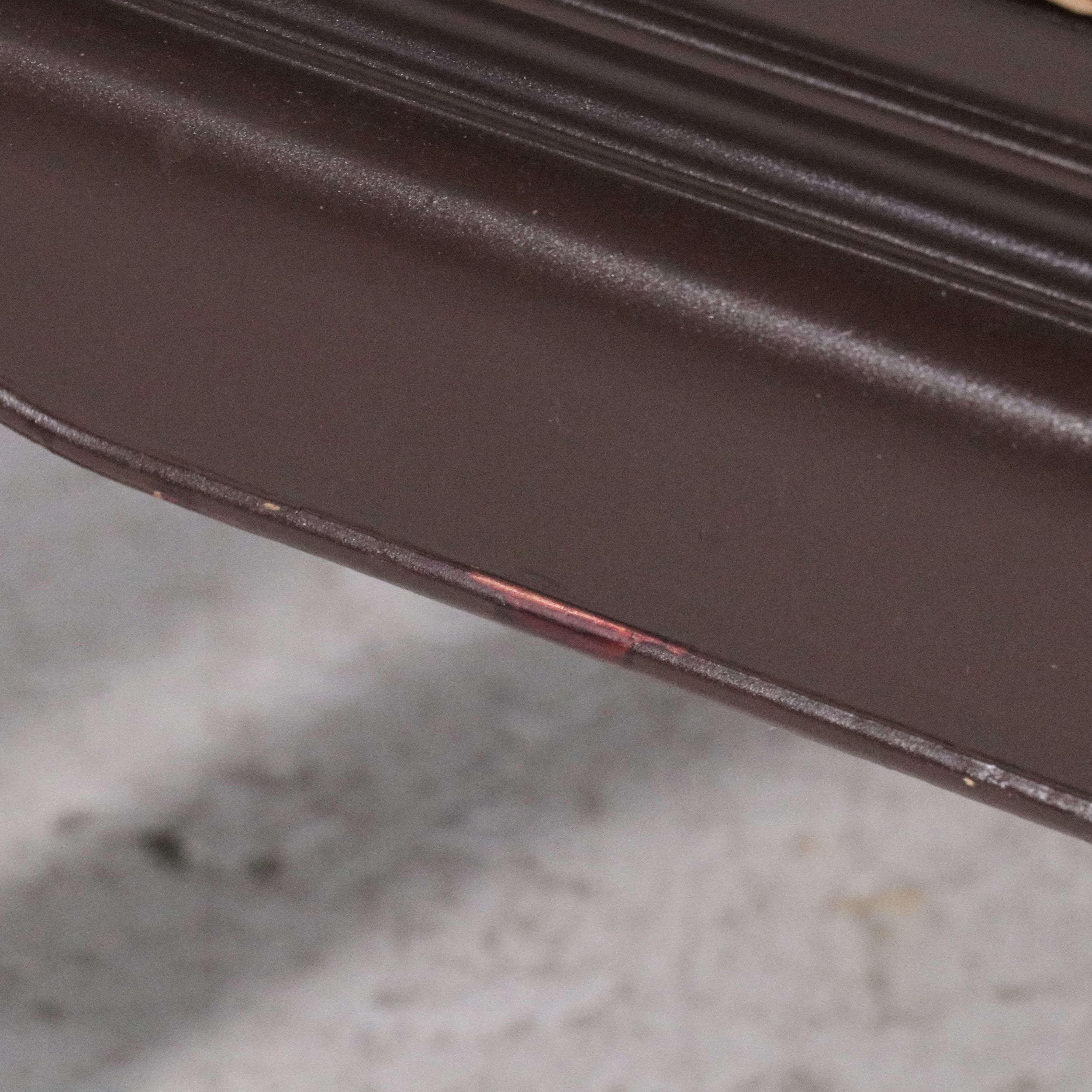 Pair of Carved Chinese Style Horseshoe-Back Chairs