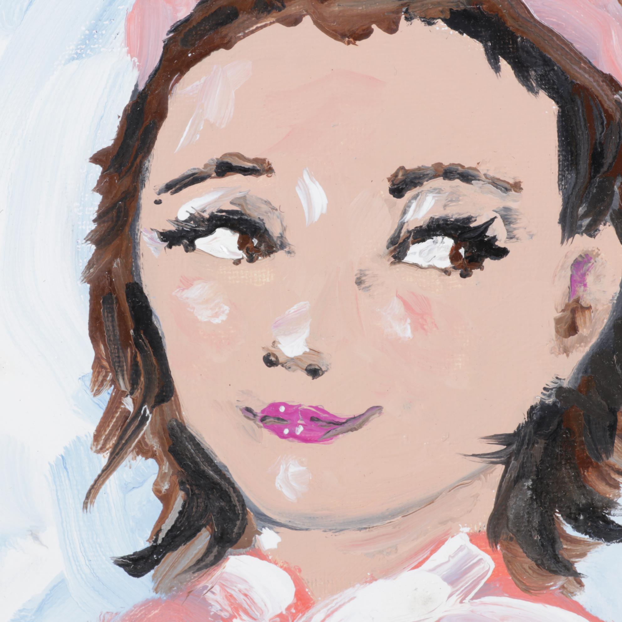 Kurt Shaw "Daphne" Oil Painting, 2020