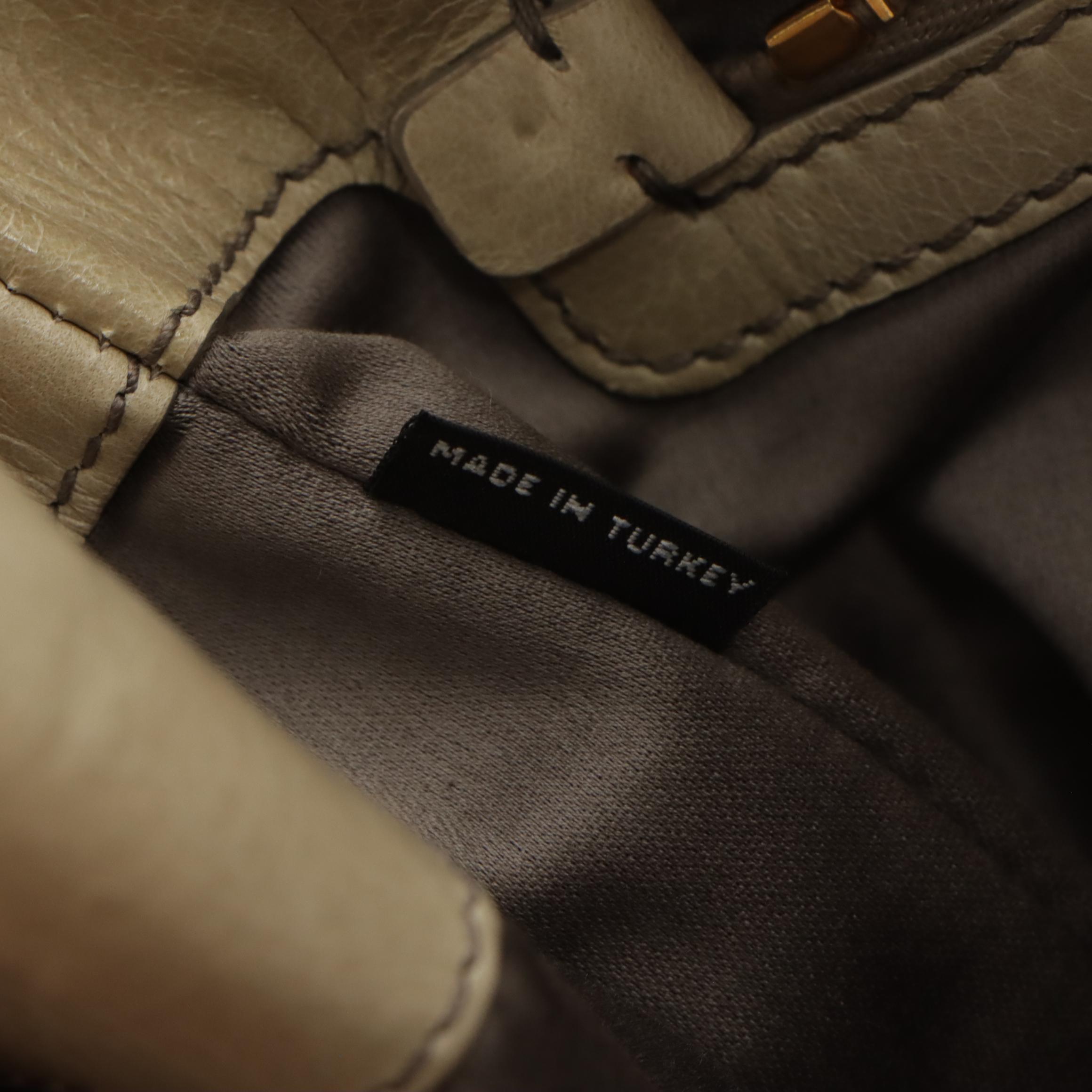 Miu Miu Two-Way Shopper Tote in Nube Vitello Shine Calfskin Leather