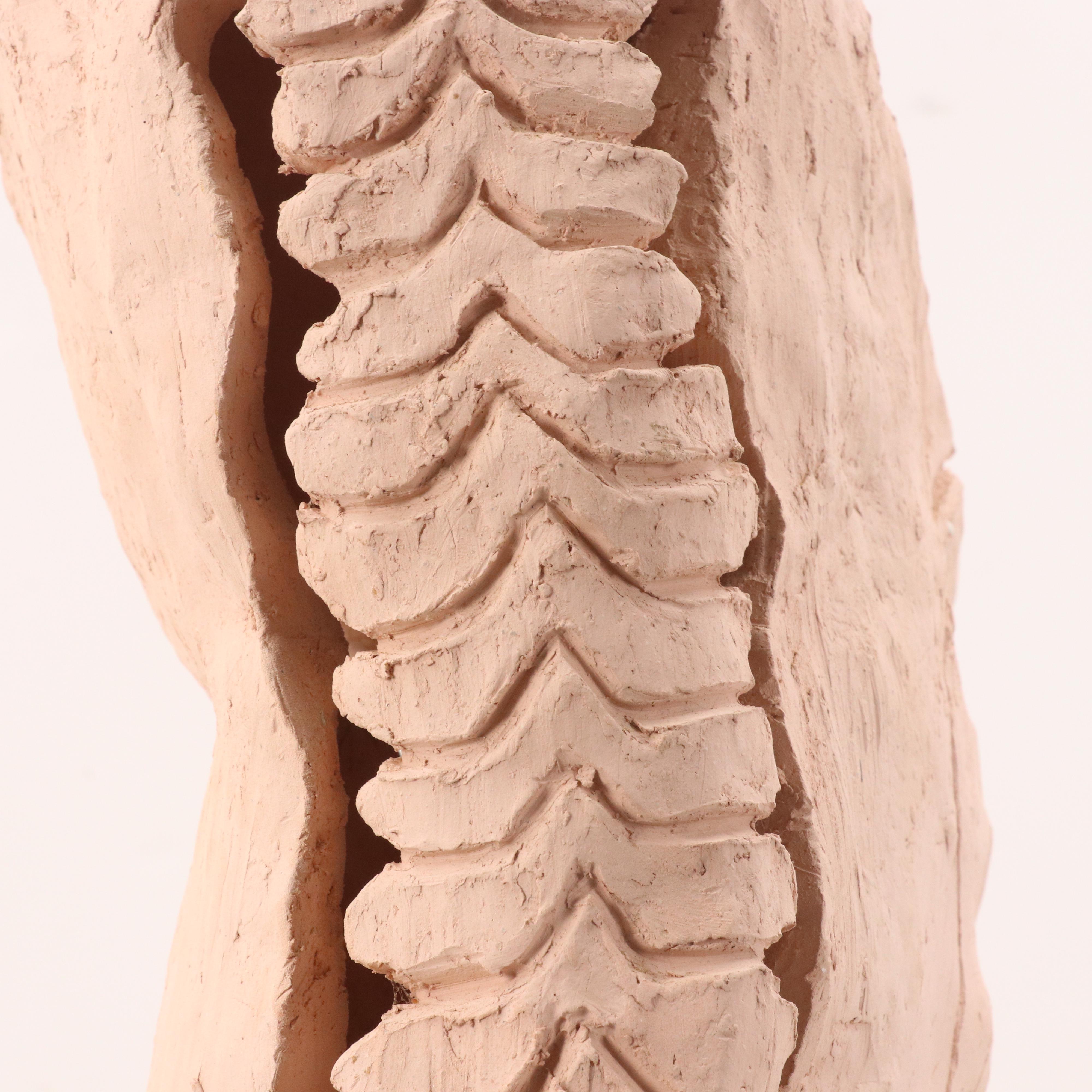 Surreal Ceramic Hand-Built Figurative Sculpture