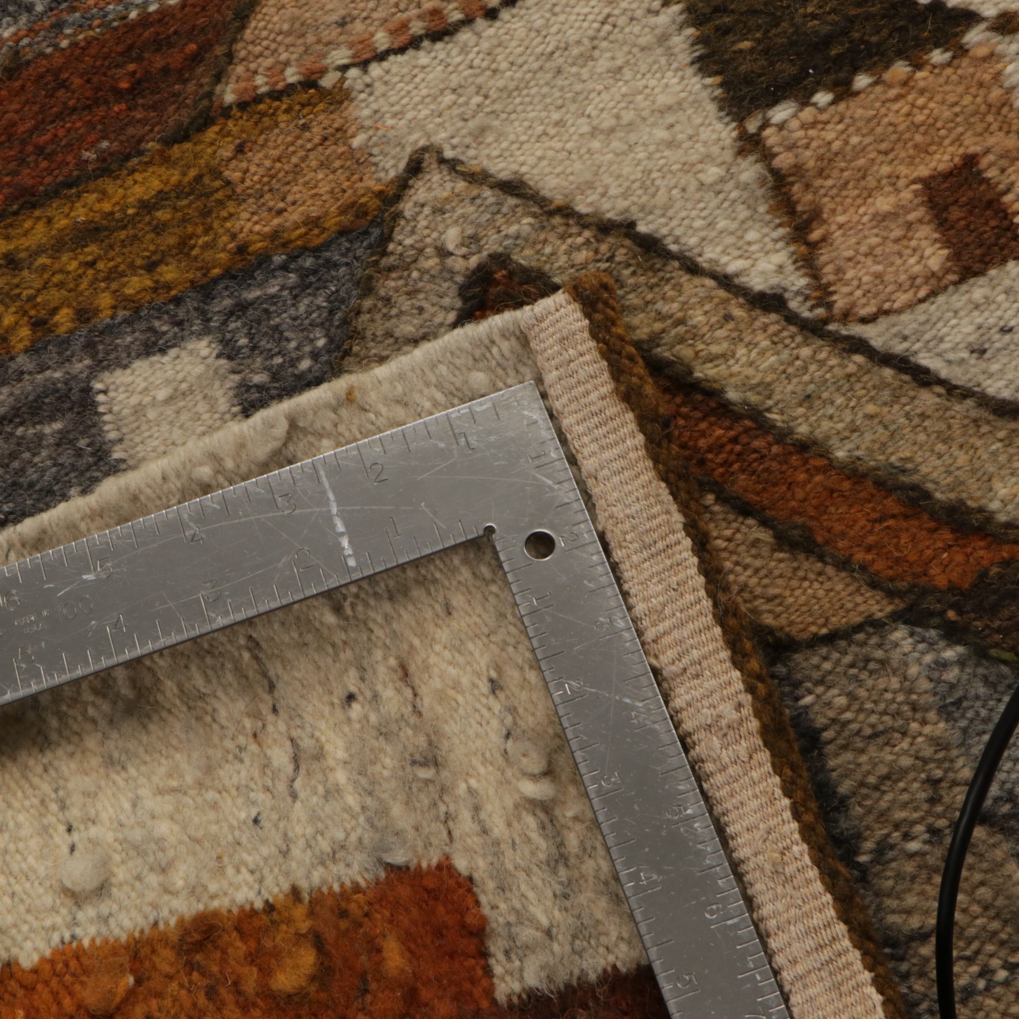 Hanna Cjazkowska for Cepelia "Podhale" Tapestry & Ecuadorian Flat Weave Textile