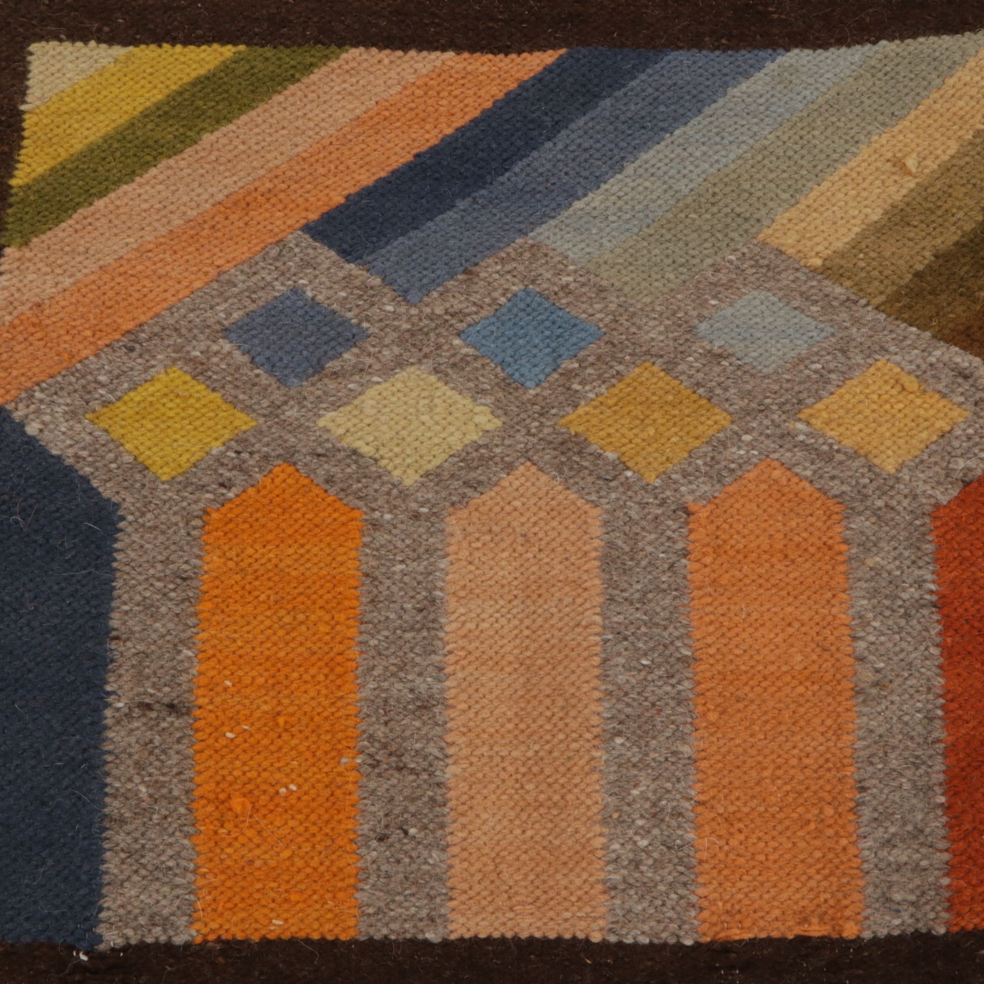 Hanna Cjazkowska for Cepelia "Podhale" Tapestry & Ecuadorian Flat Weave Textile