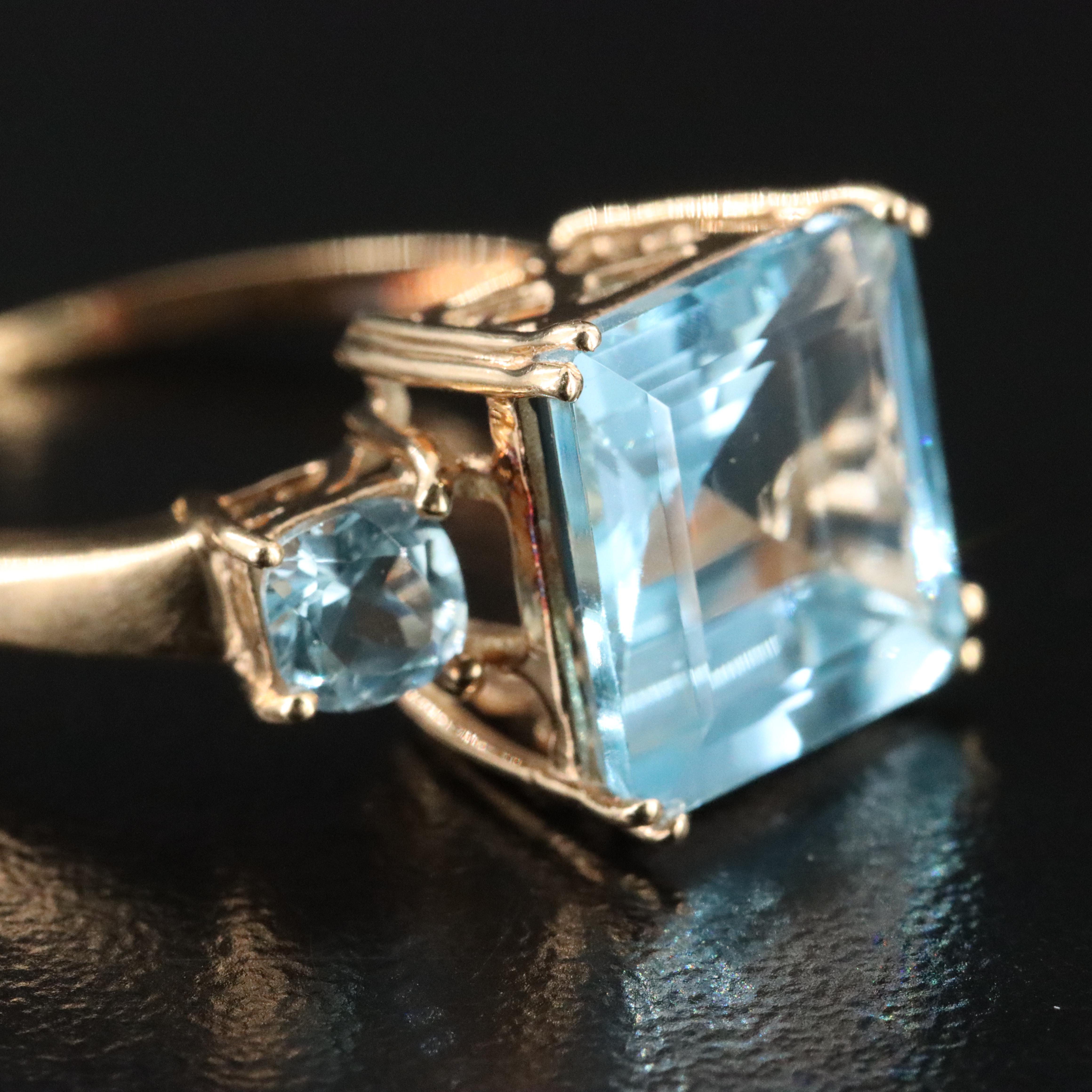 14K Topaz Ring