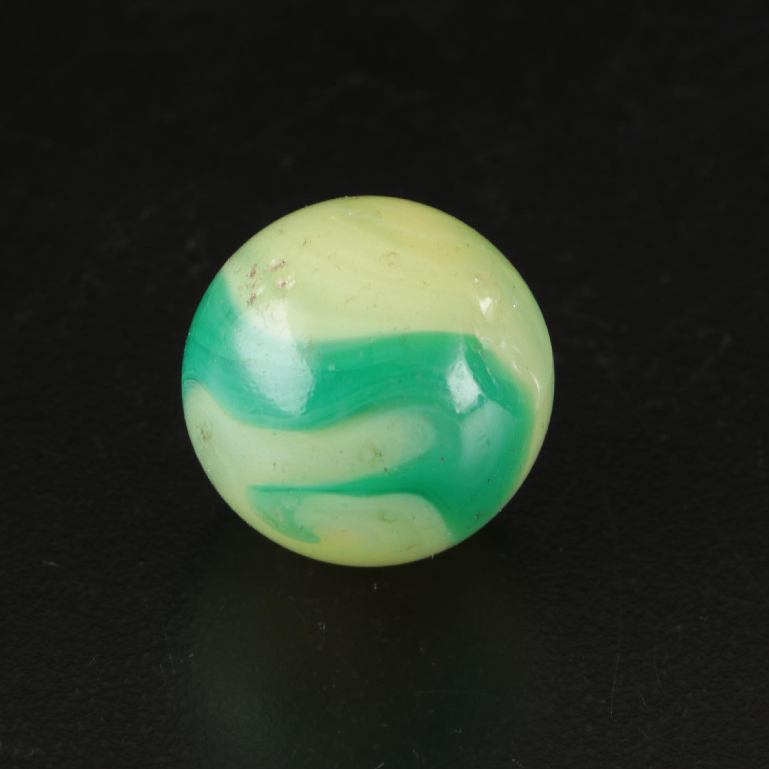 Peltier Golden Bees, Akro Superman Shooter and Assorted Marble Collection