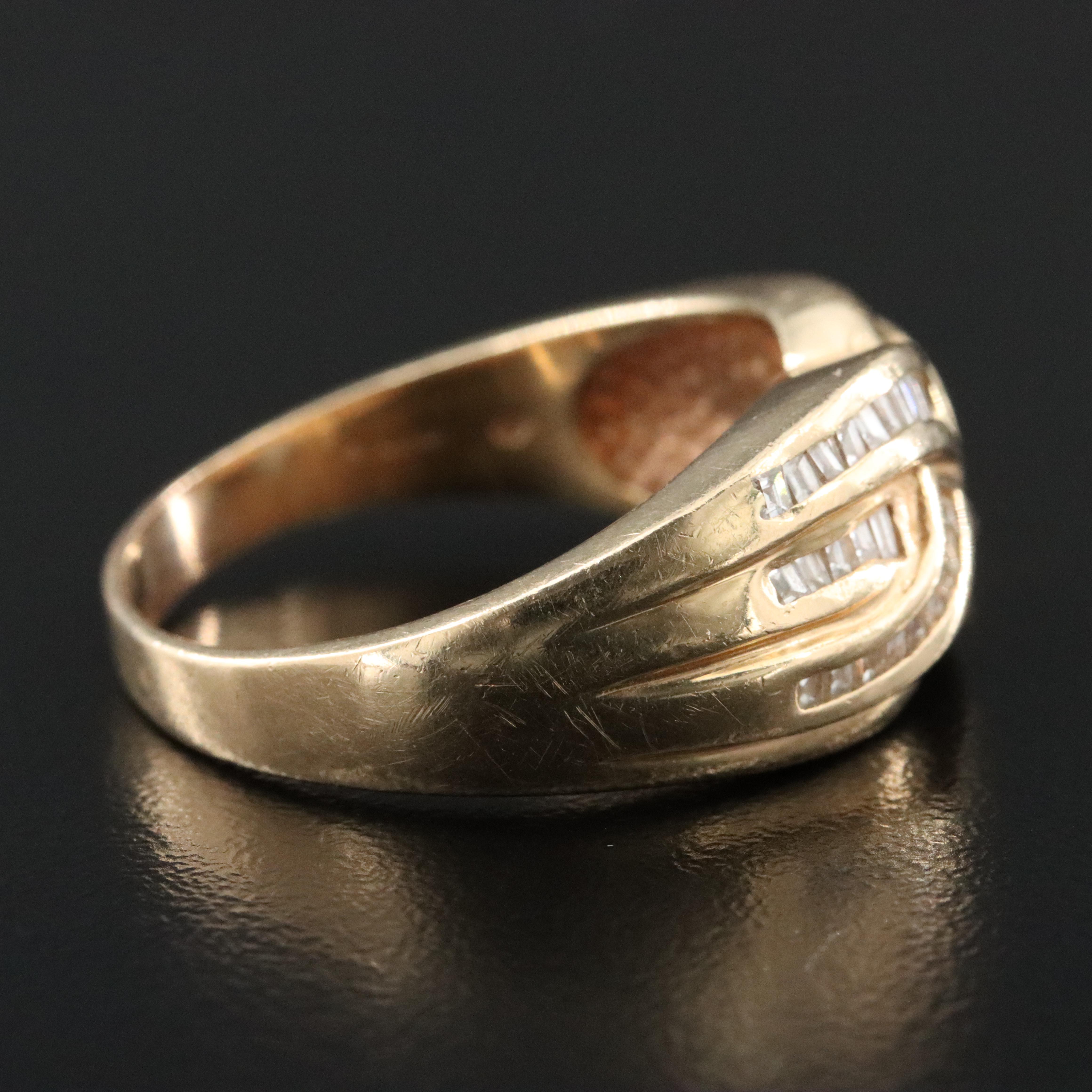 14K 0.79 CTW Diamond Ring