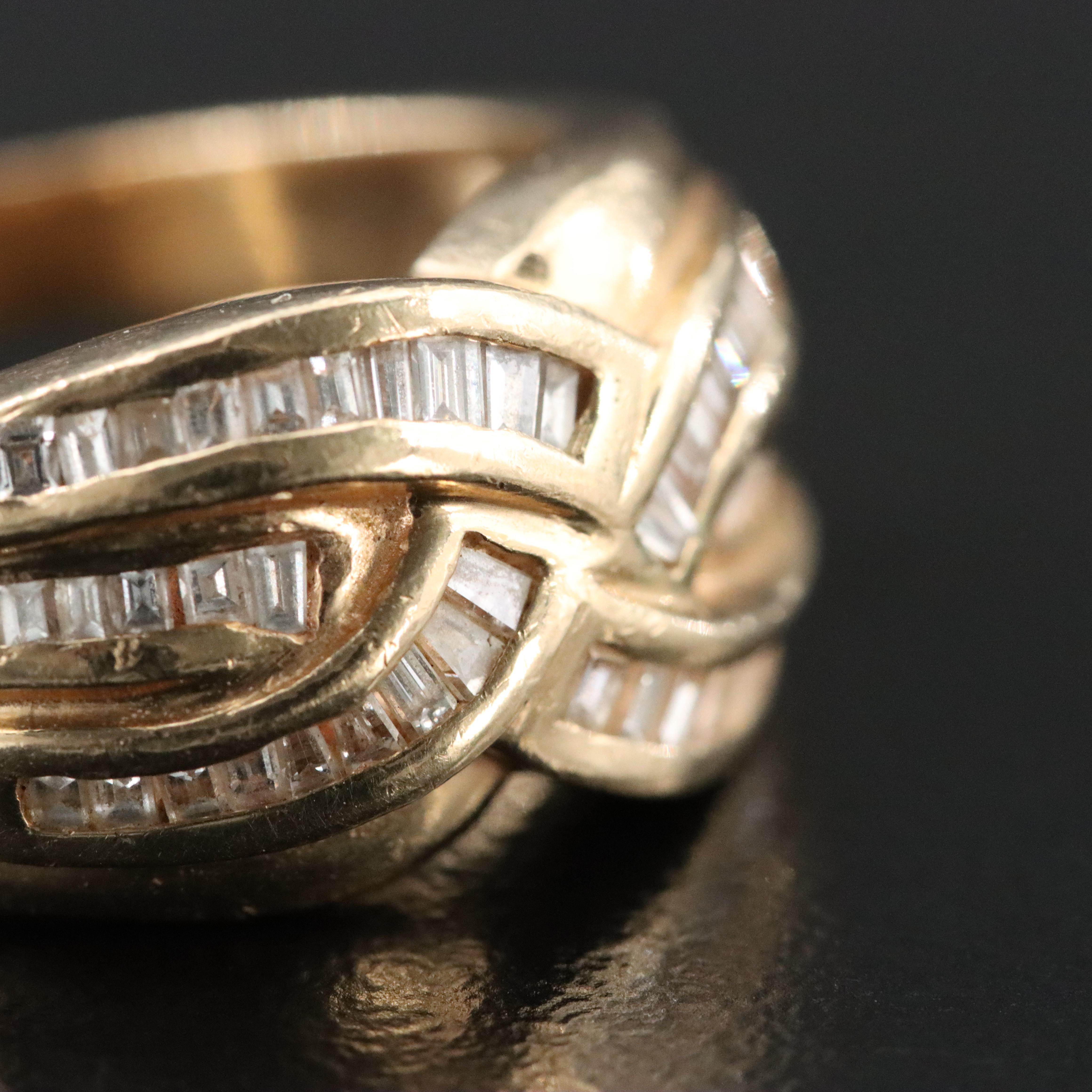 14K 0.79 CTW Diamond Ring