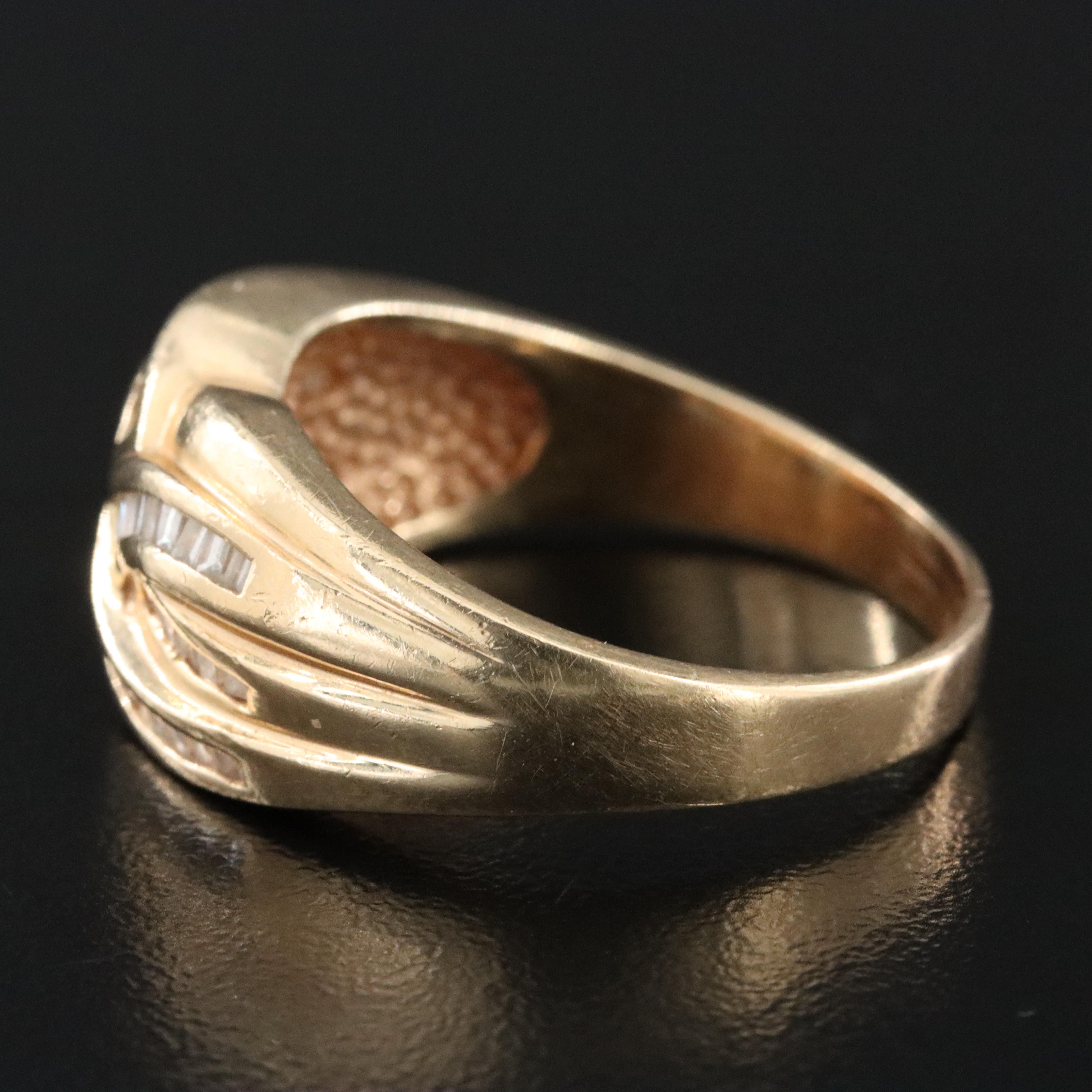 14K 0.79 CTW Diamond Ring