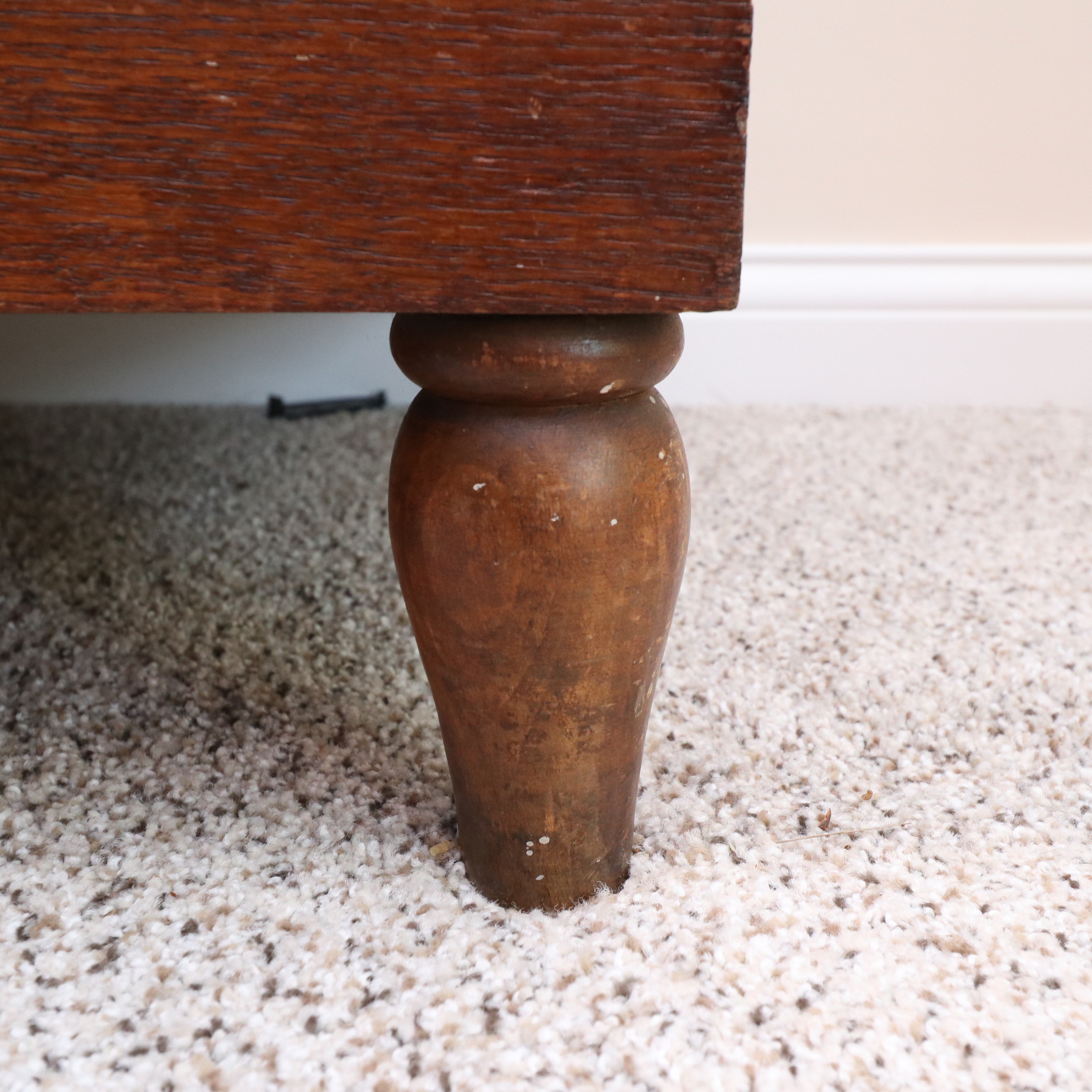Art Deco Oak Knock-Down Wardrobe Cabinet, 1920s