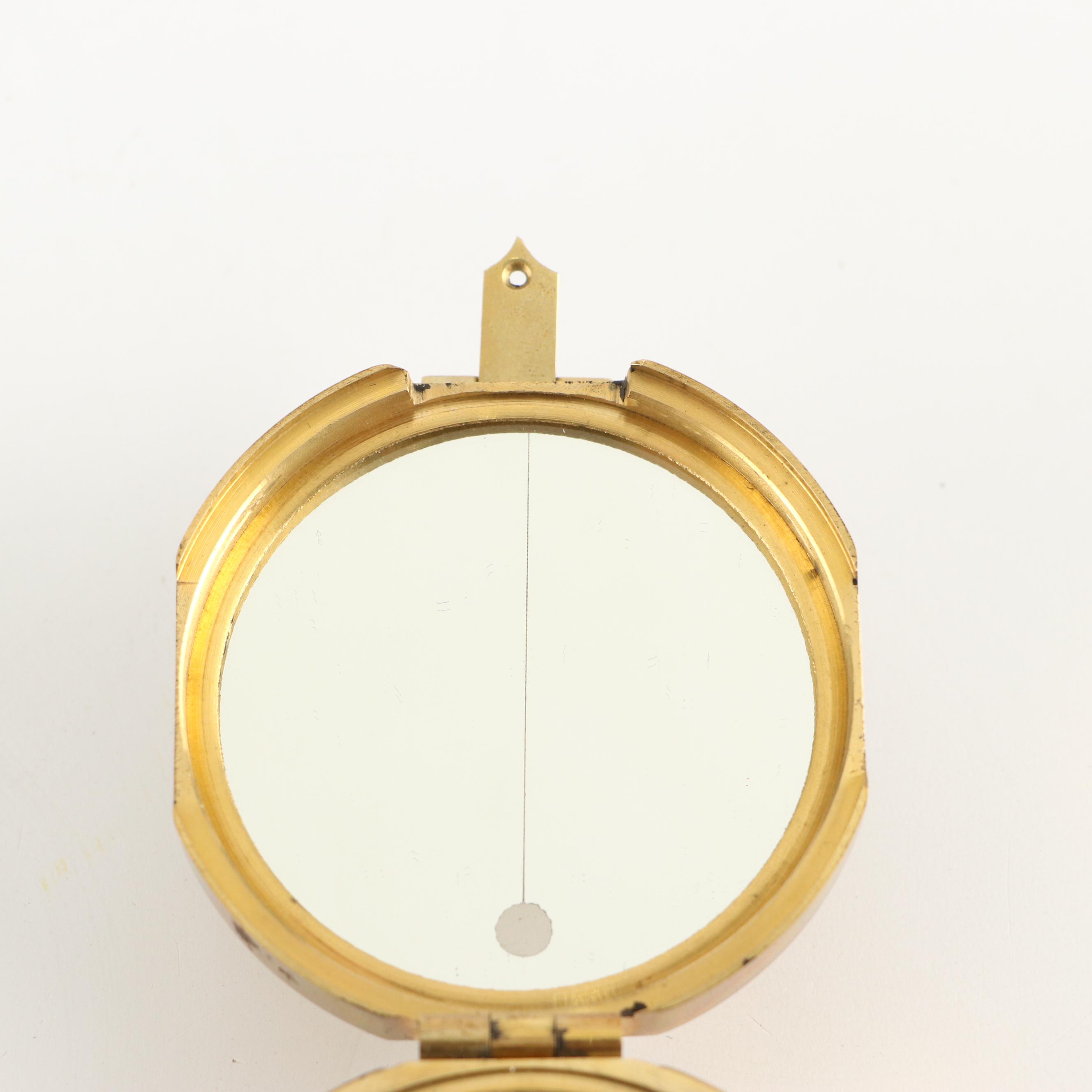 Stanley Natural Sine Brass Nautical Compass with Box