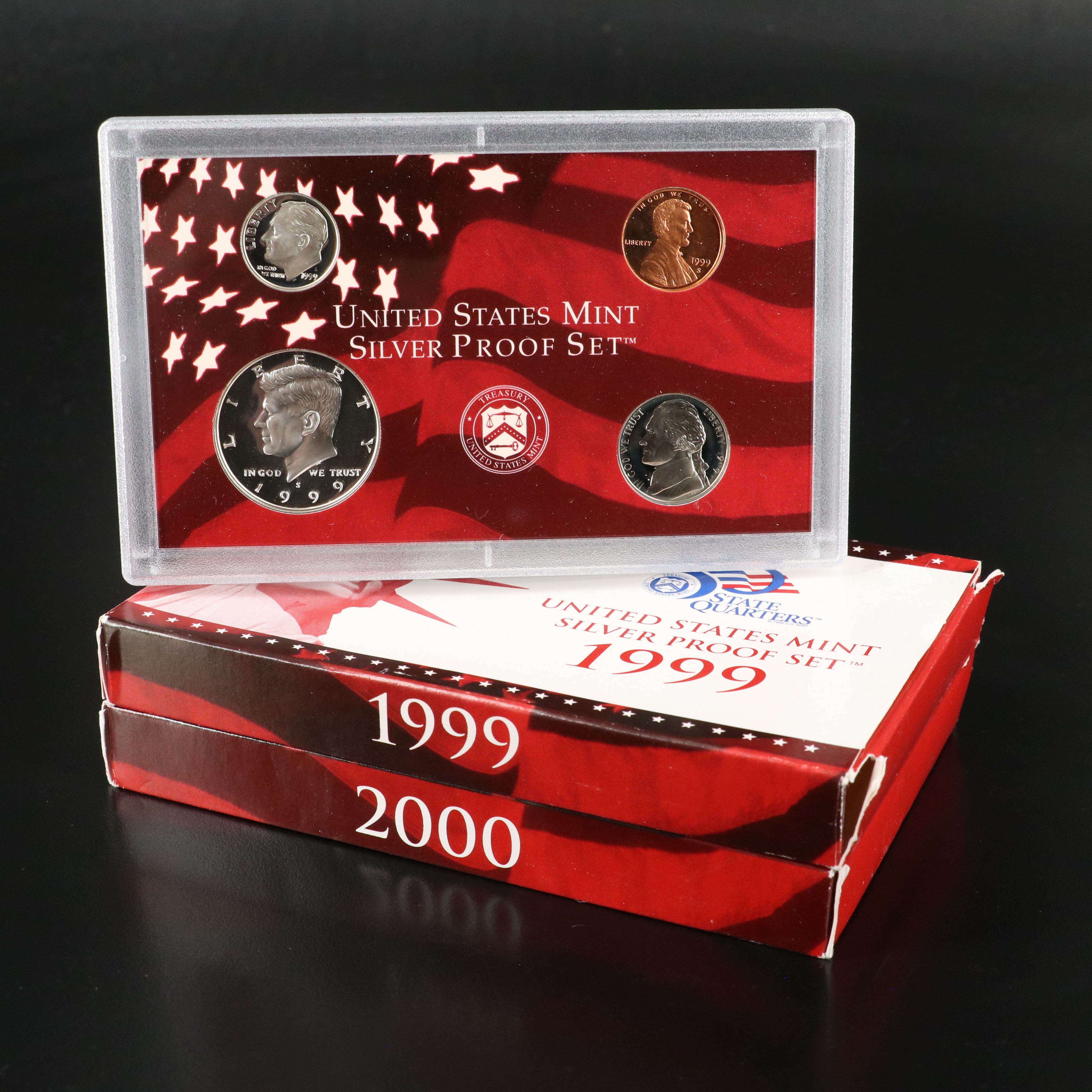 Two Modern Silver U.S. Proof Sets