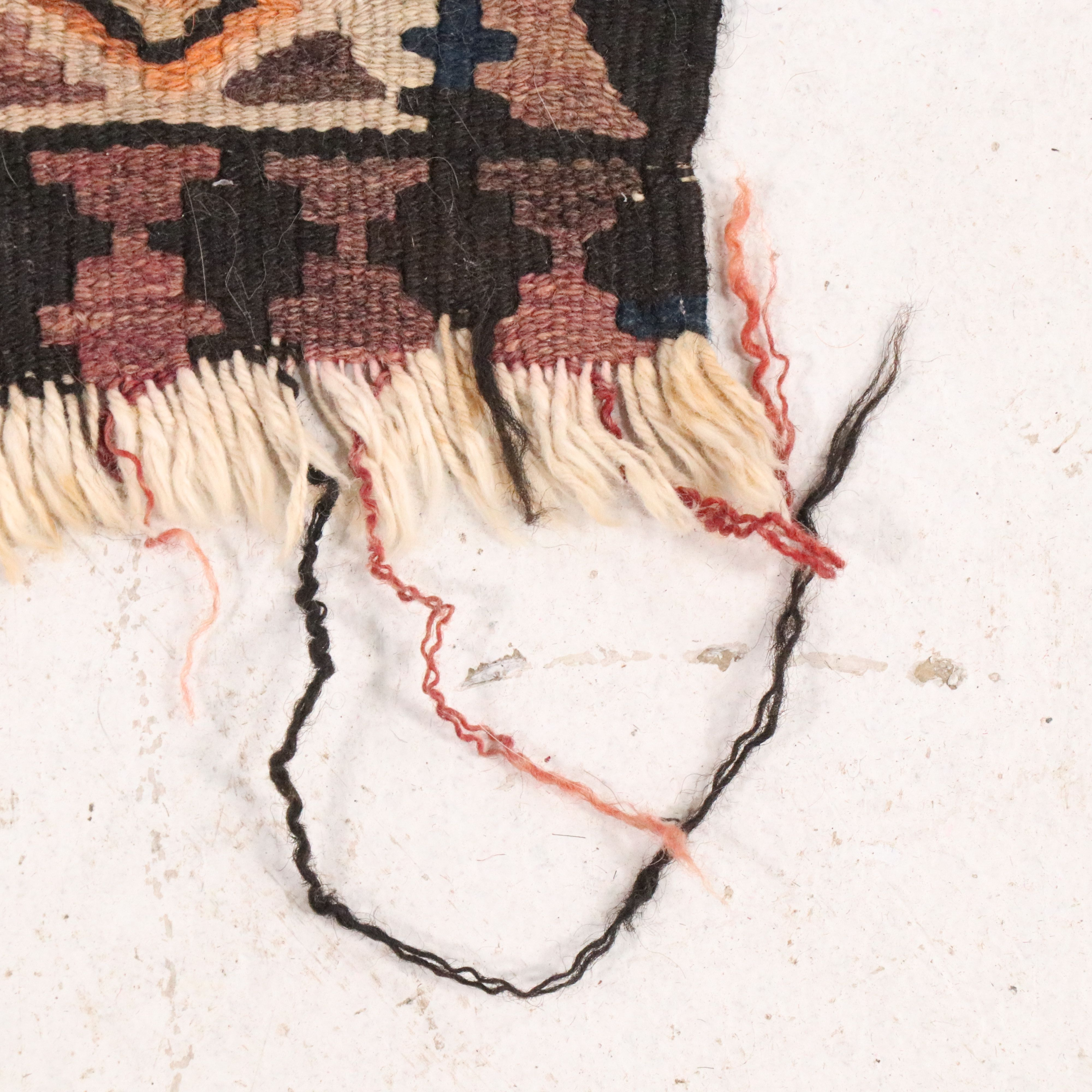 2'2 x 3'9 Handwoven Kazak Style Kilim Accent Rug