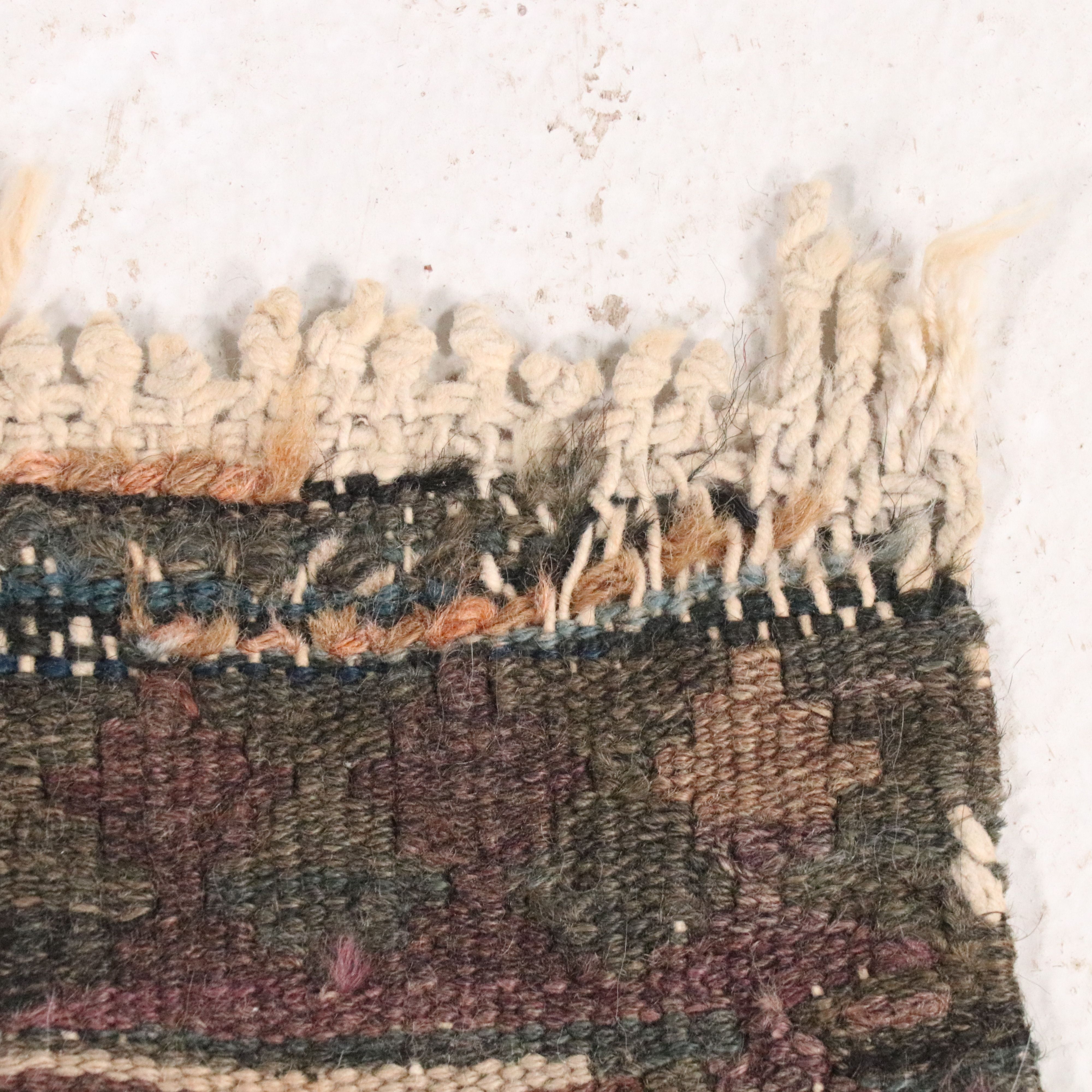 2'2 x 3'9 Handwoven Kazak Style Kilim Accent Rug