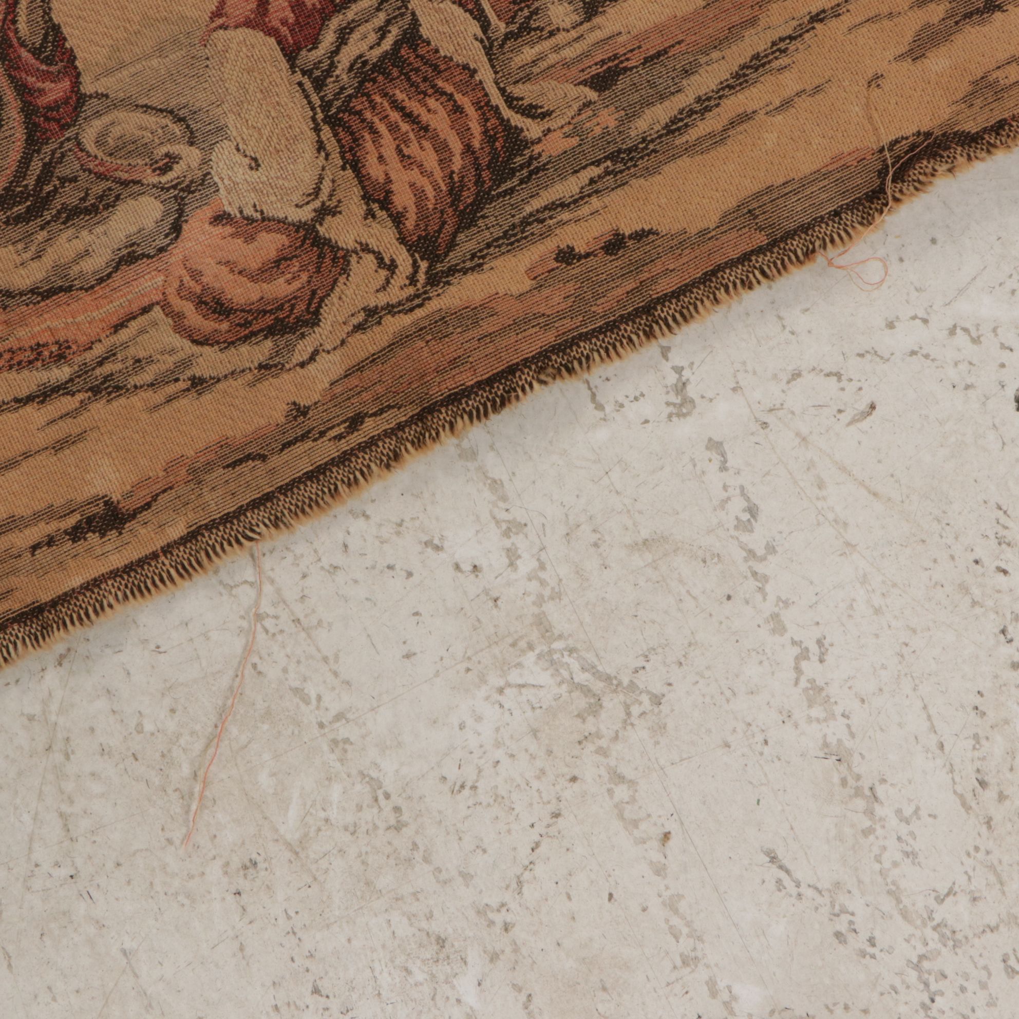 Belgium Tapestry of Egyptian Oasis Scenic Runner