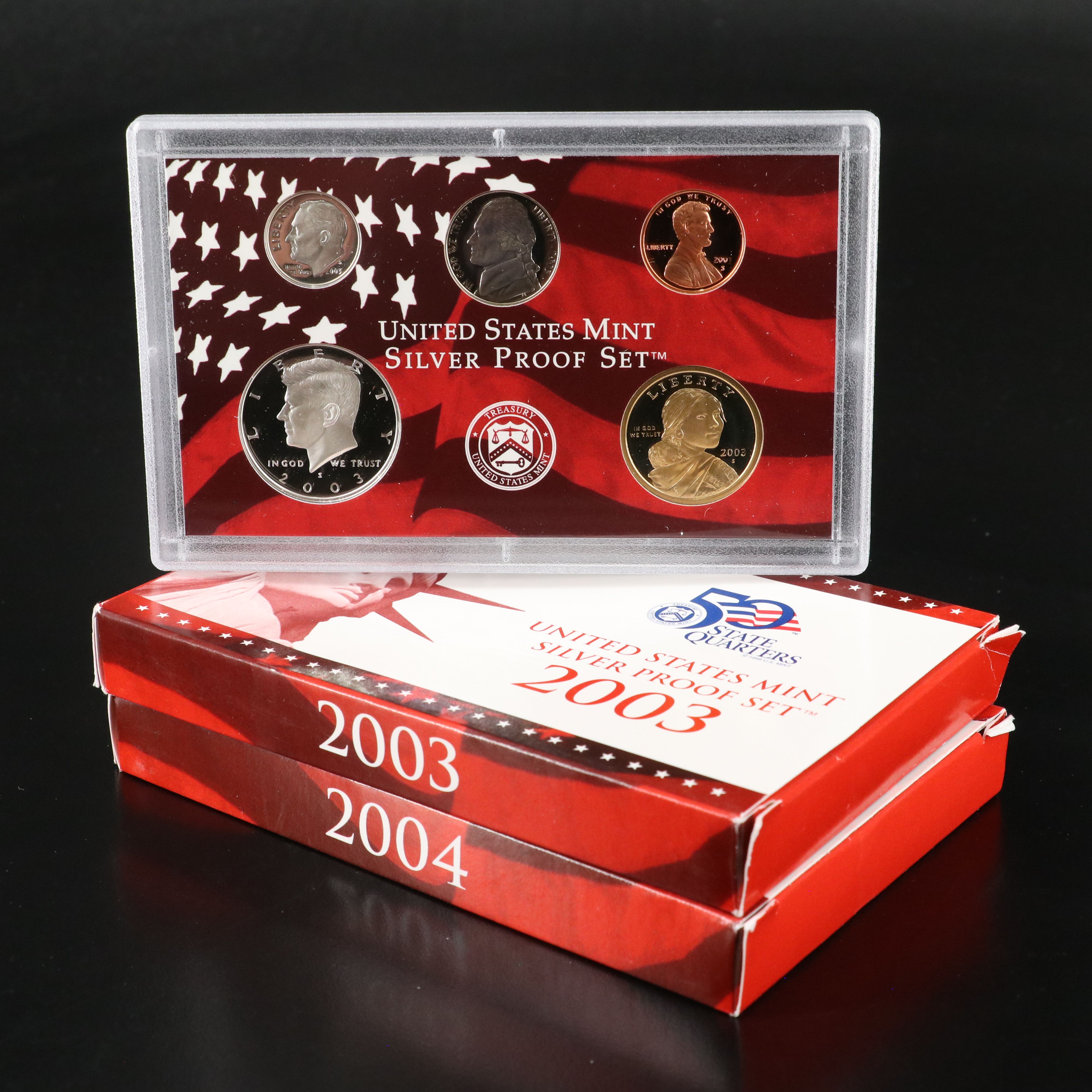 Two Modern Silver U.S. Proof Sets