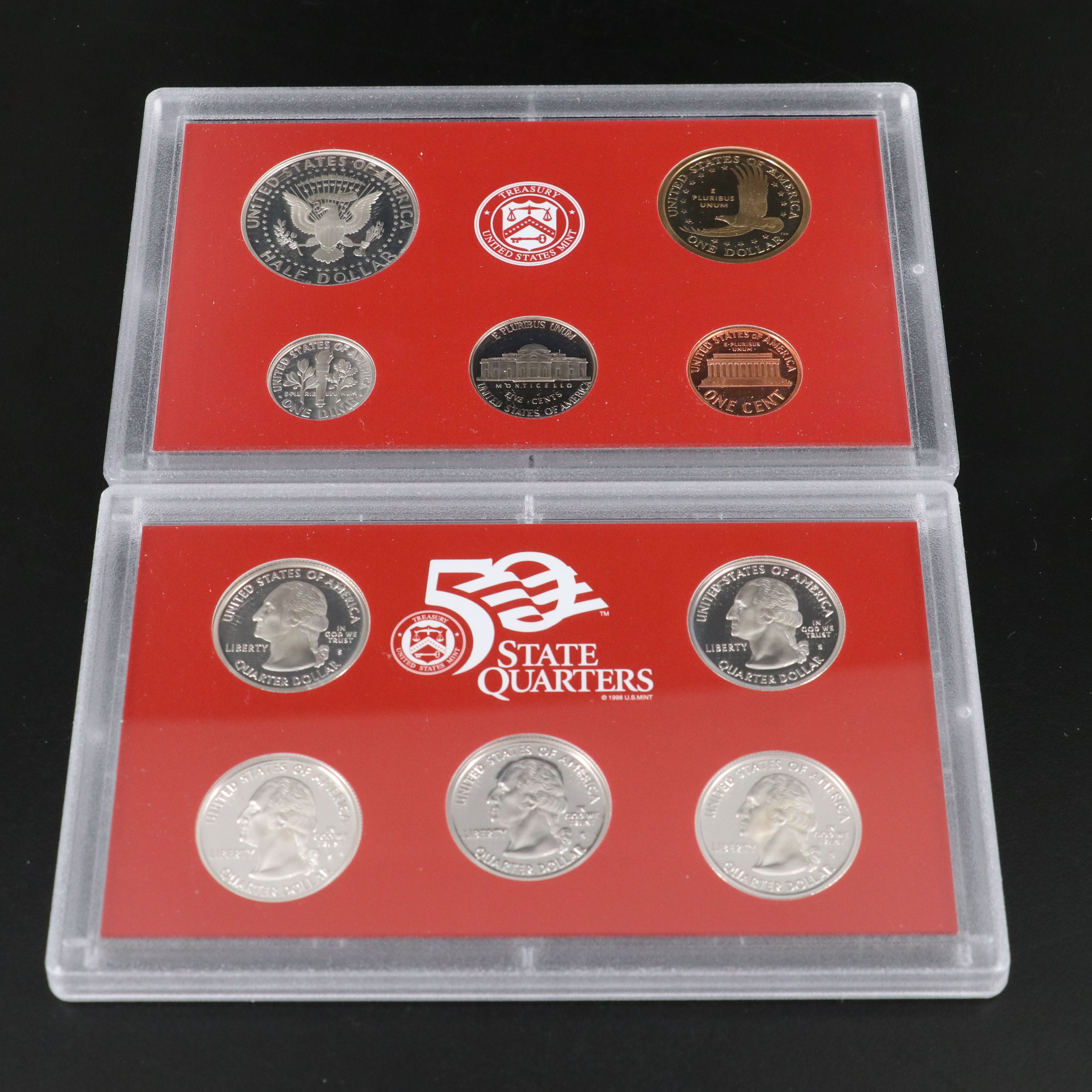 Two Modern Silver U.S. Proof Sets