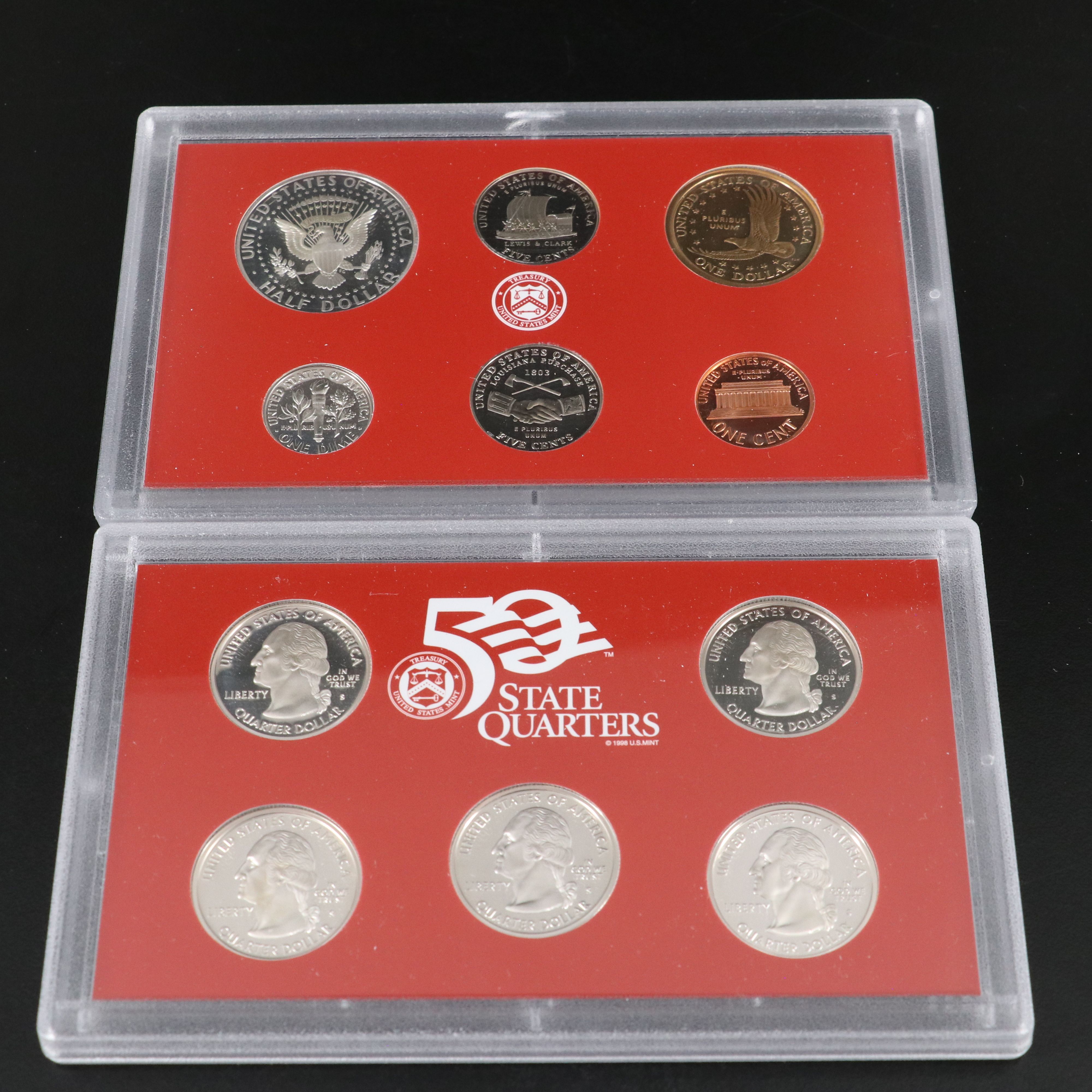 Two Modern Silver U.S. Proof Sets