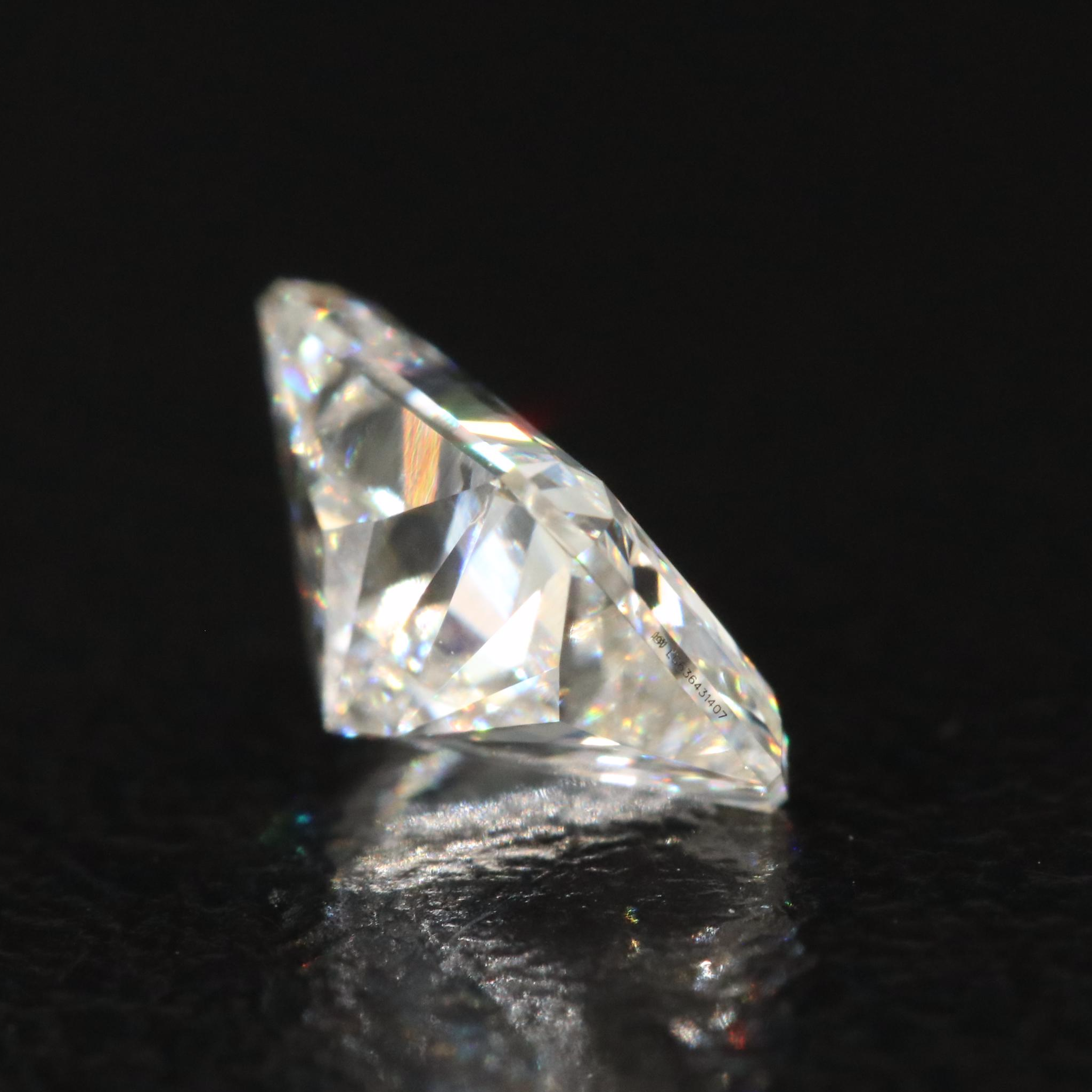 Loose 1.35 CT Lab Grown Diamond with IGI Report