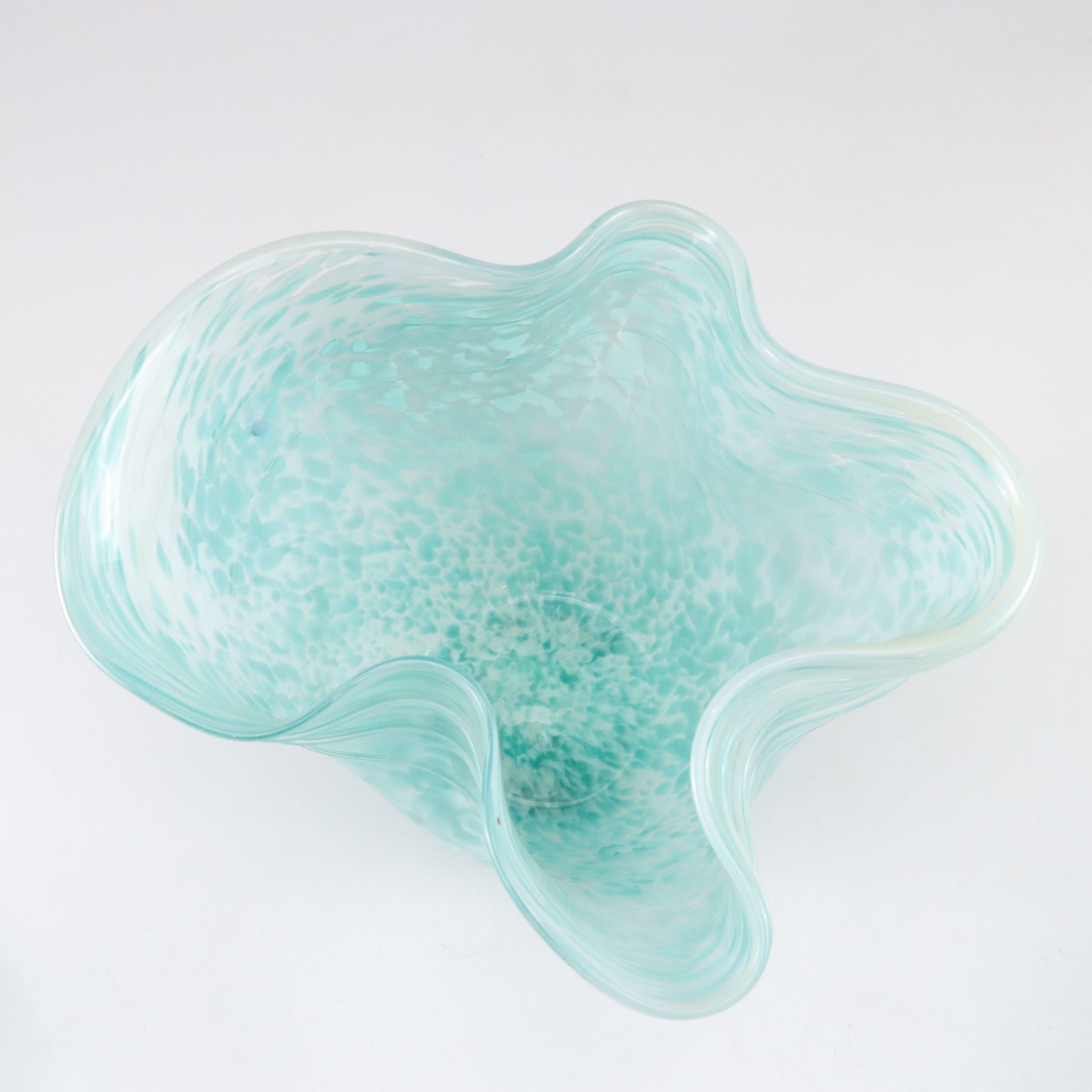 Three Hand-Made Art Glass Vases, Late 20th to 21st Century