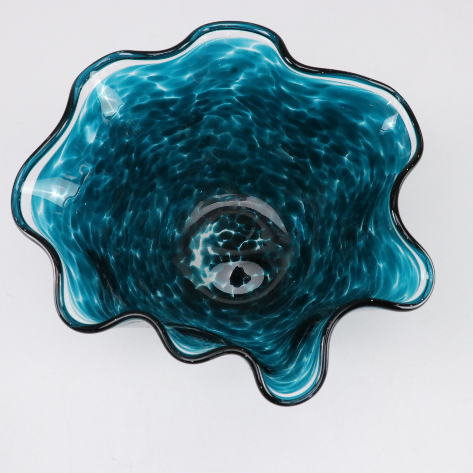 Three Hand-Made Art Glass Vases, Late 20th to 21st Century