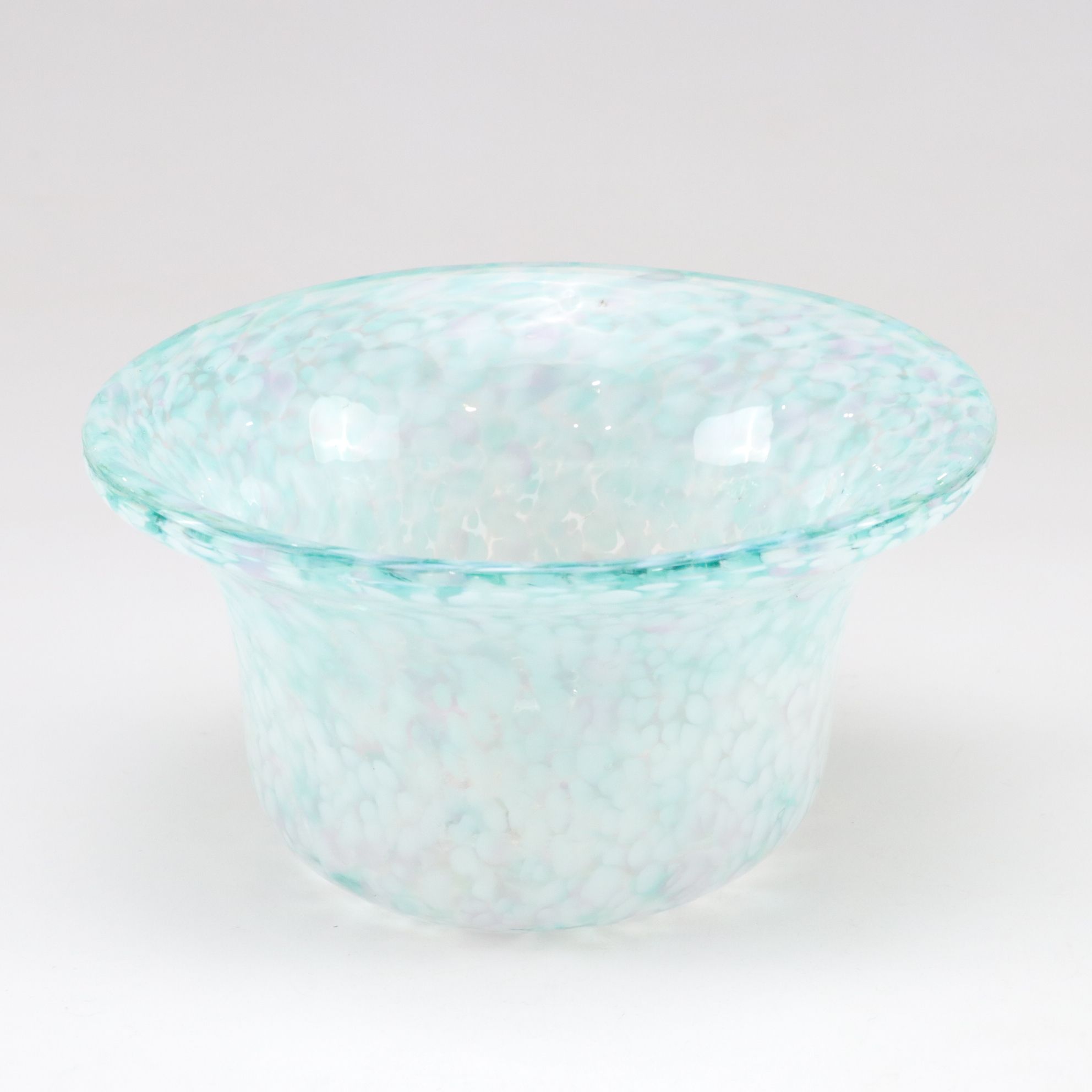 Three Hand-Made Art Glass Vases, Late 20th to 21st Century