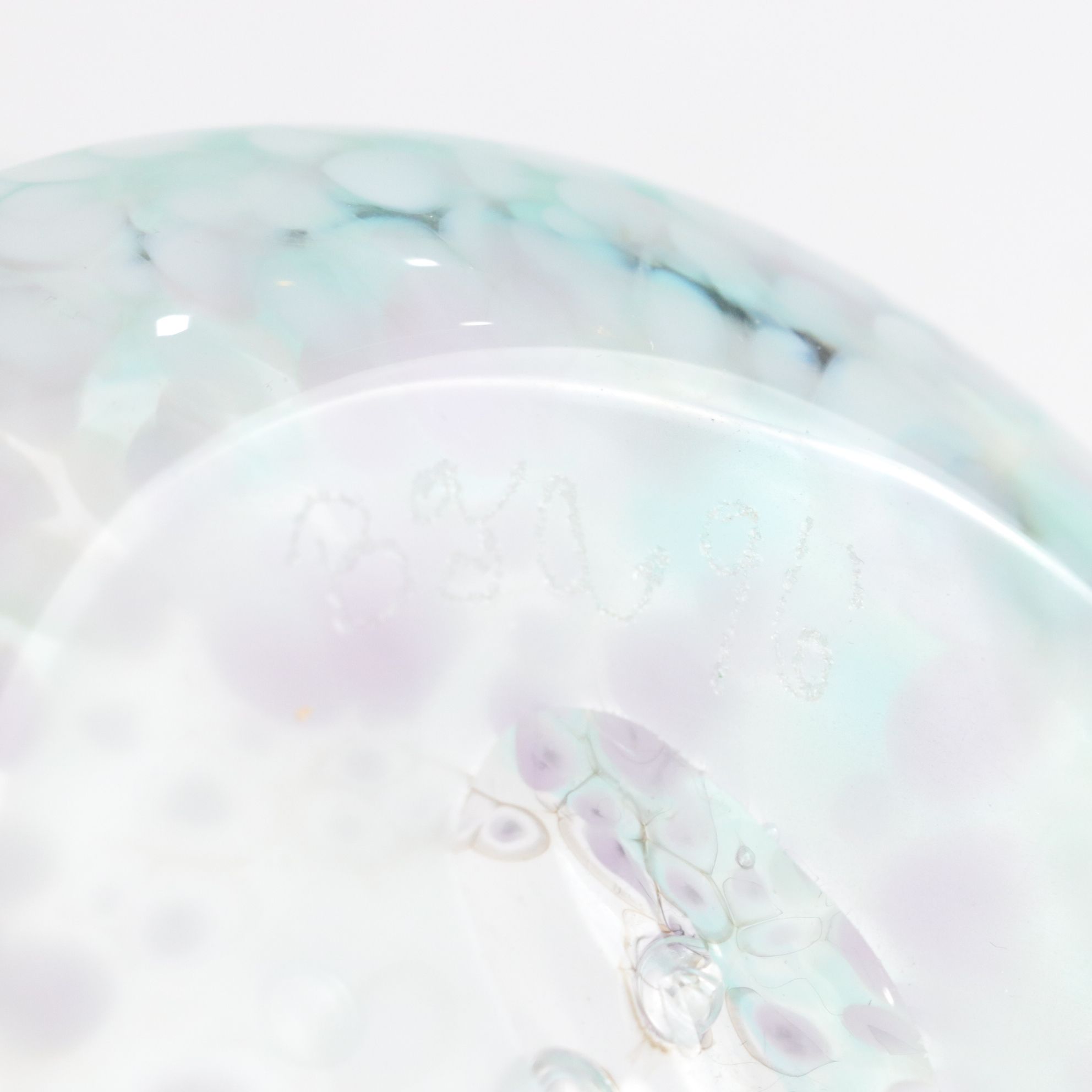 Three Hand-Made Art Glass Vases, Late 20th to 21st Century