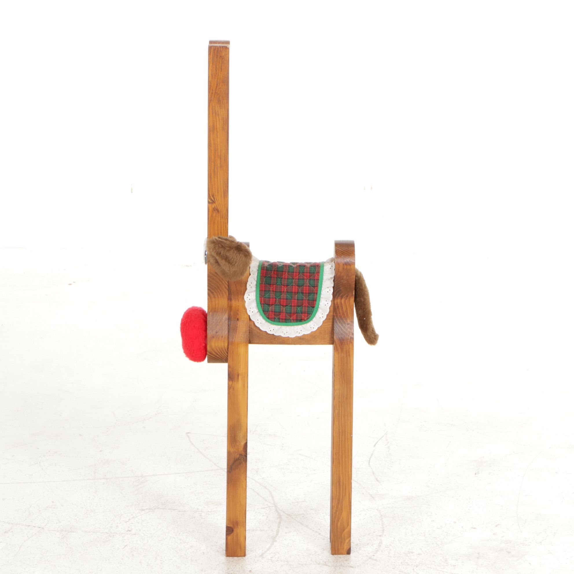 Wooden Christmas "Rudolph" Reindeer