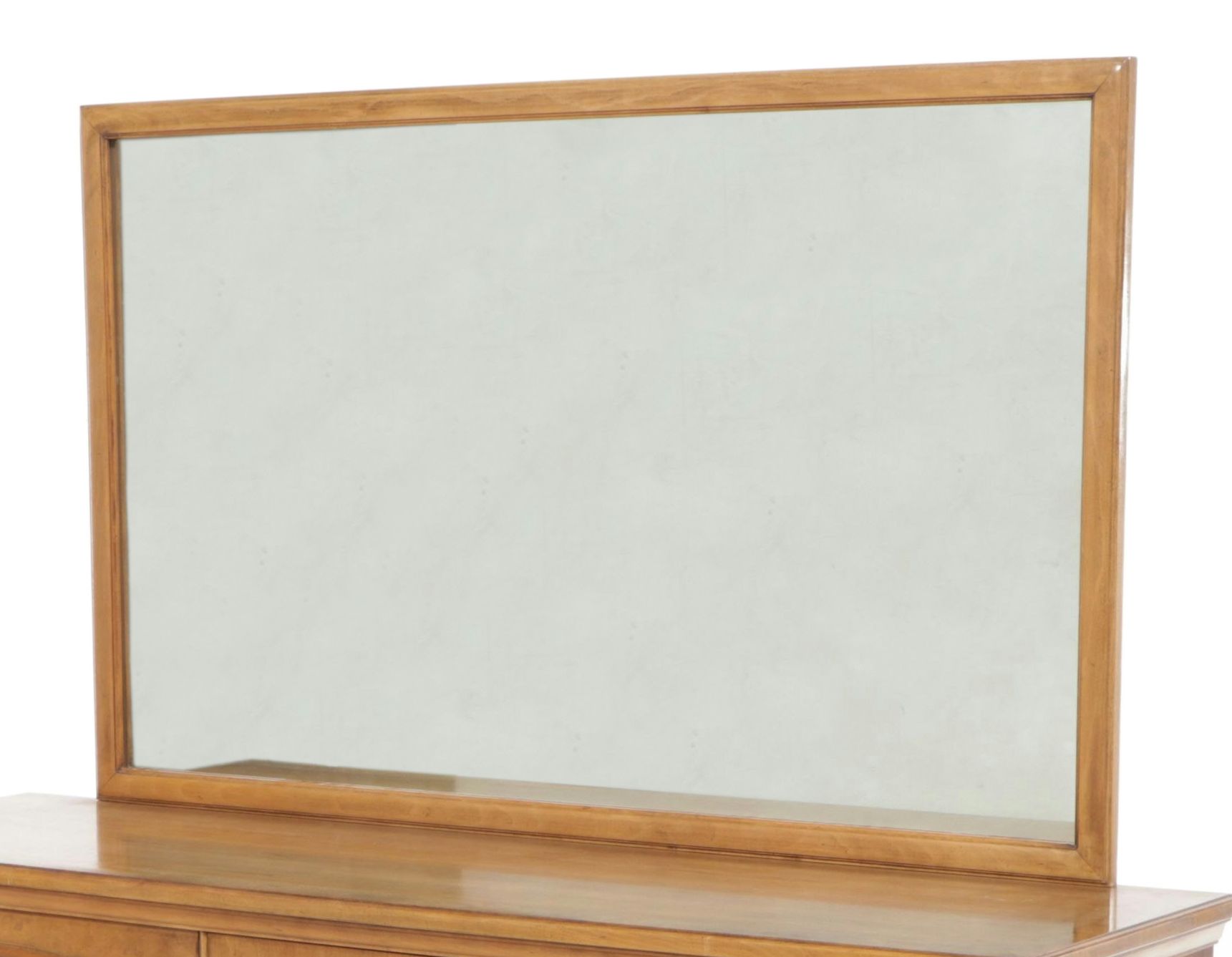 J. B. VanSciver Co. Walnut and Burl Wood Dresser, Mid-20th Century