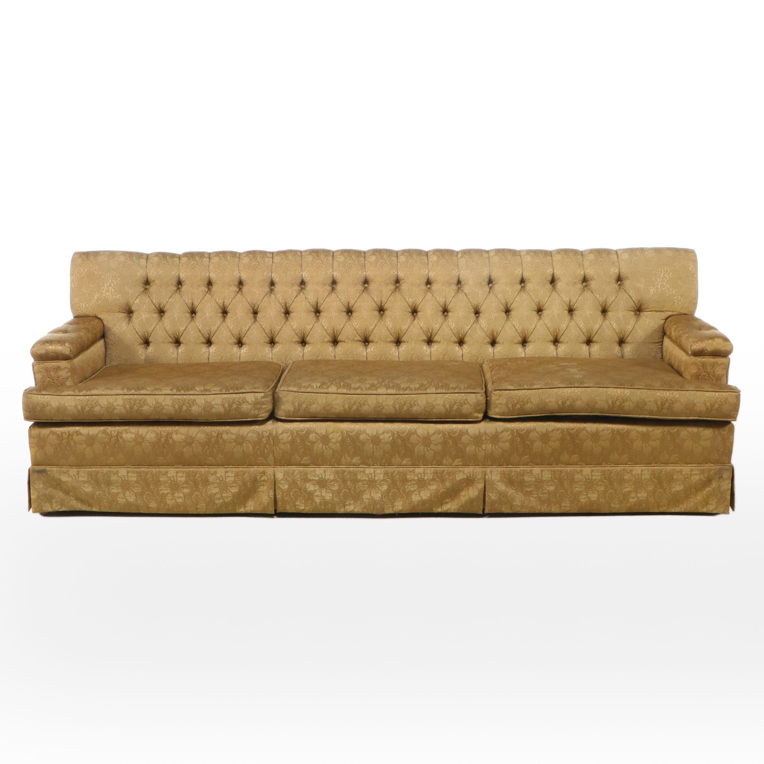 J.B.Van Sciver Hollywood Regency Style Upholstered Sofa