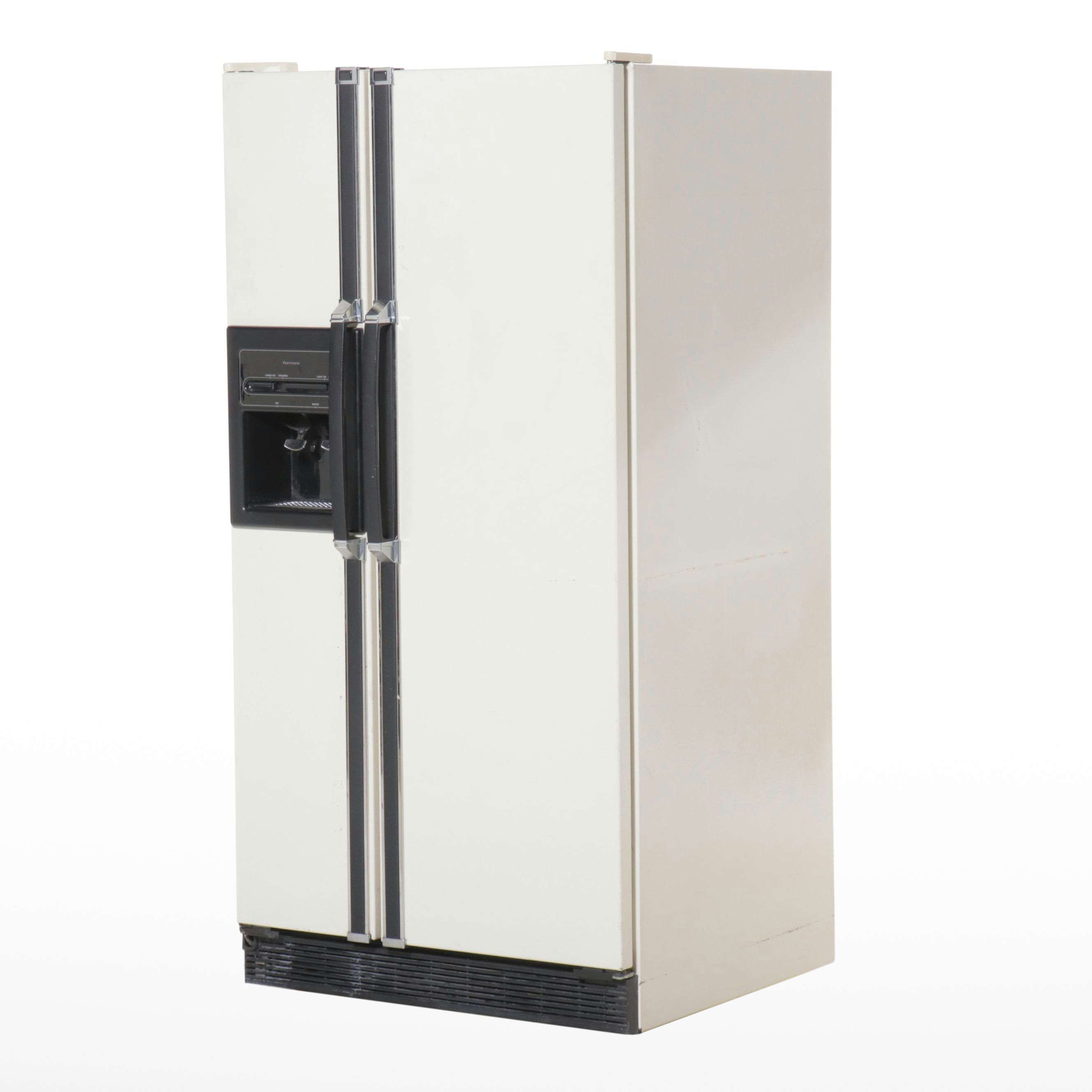 Kenmore Off-White Side-by-Side Refrigerator
