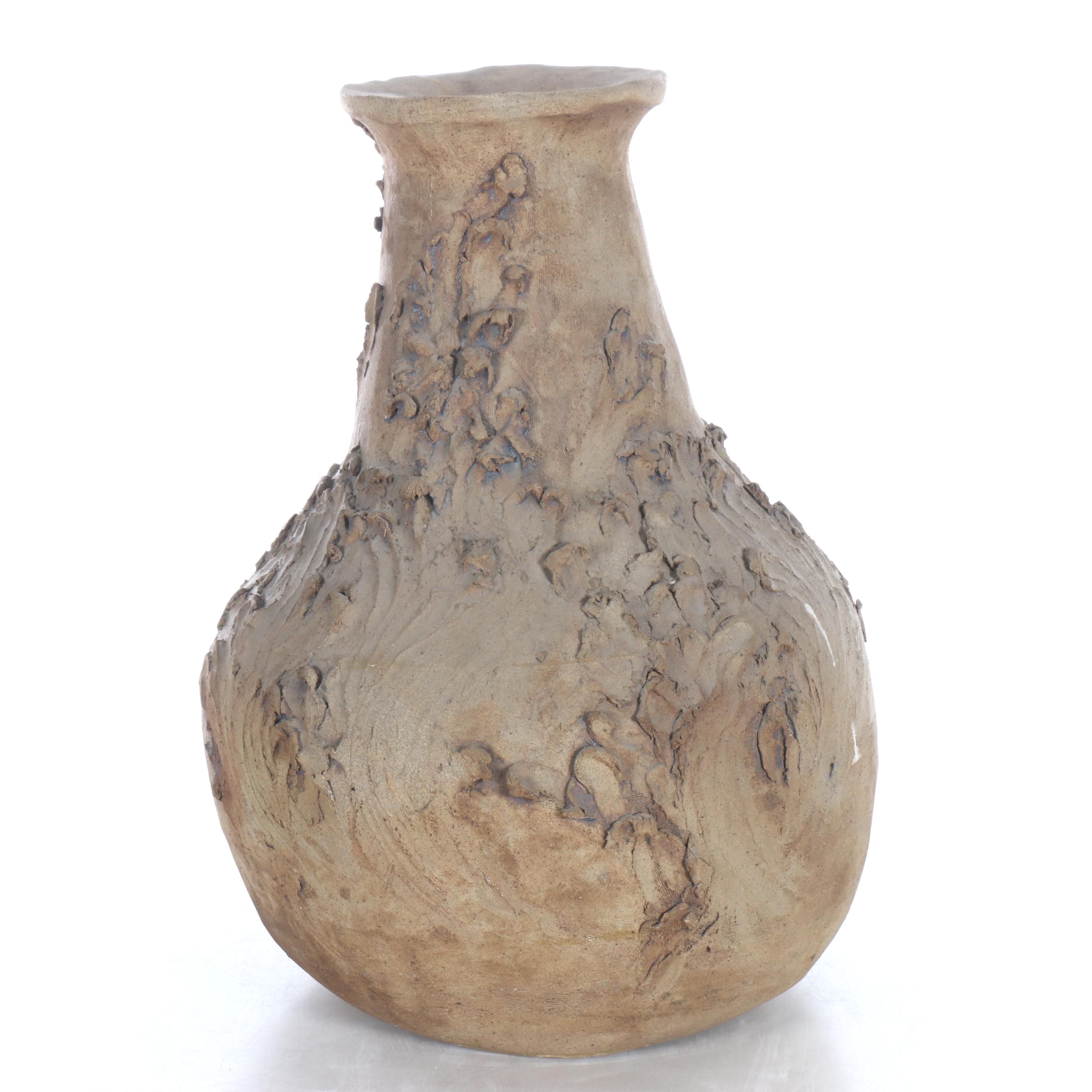 Impasto Plaster Urn Style Garden Décor