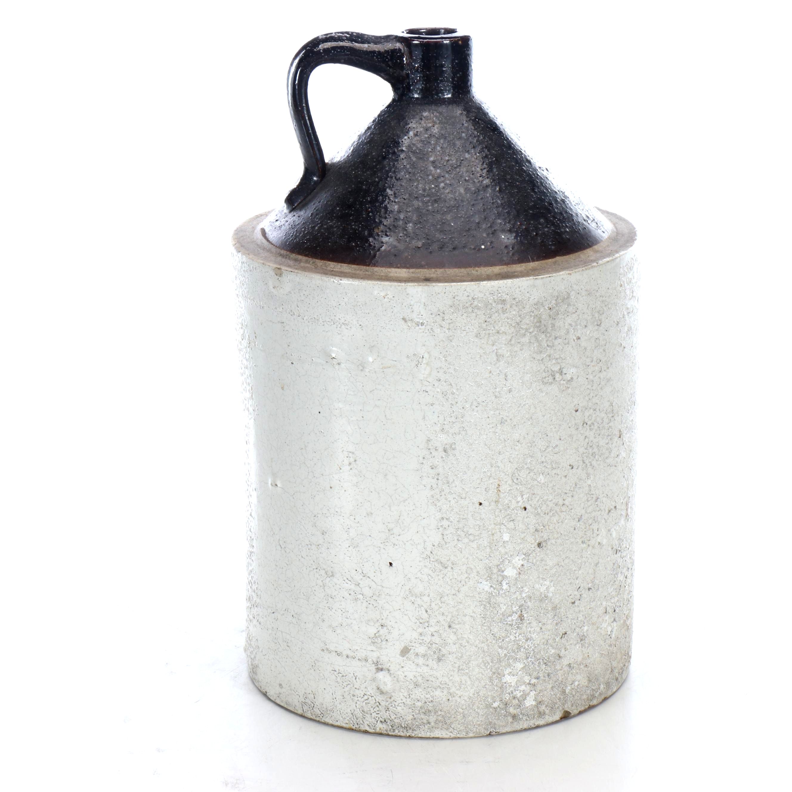 Stoneware Crock Jug