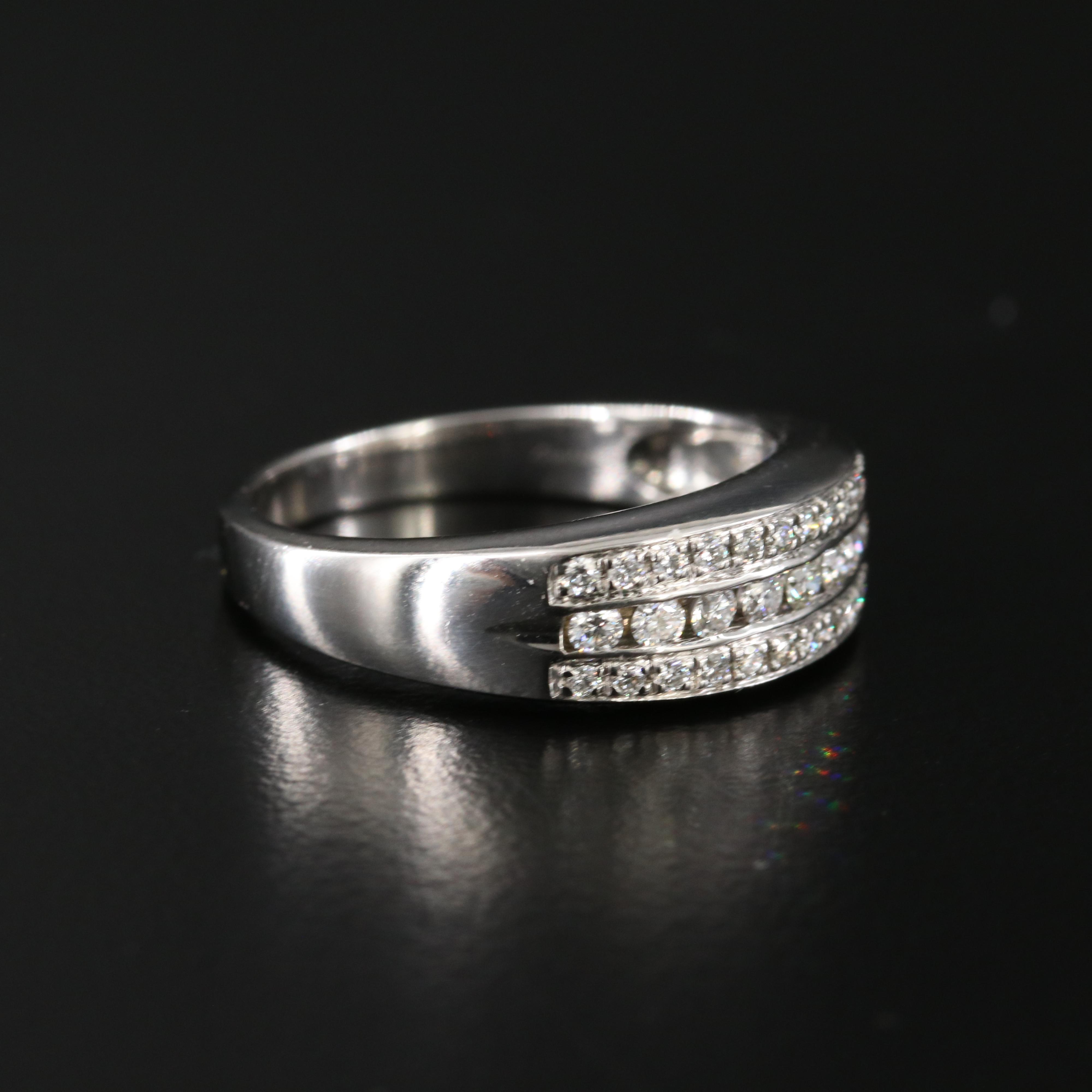9K 0.36 CTW Diamond Ring