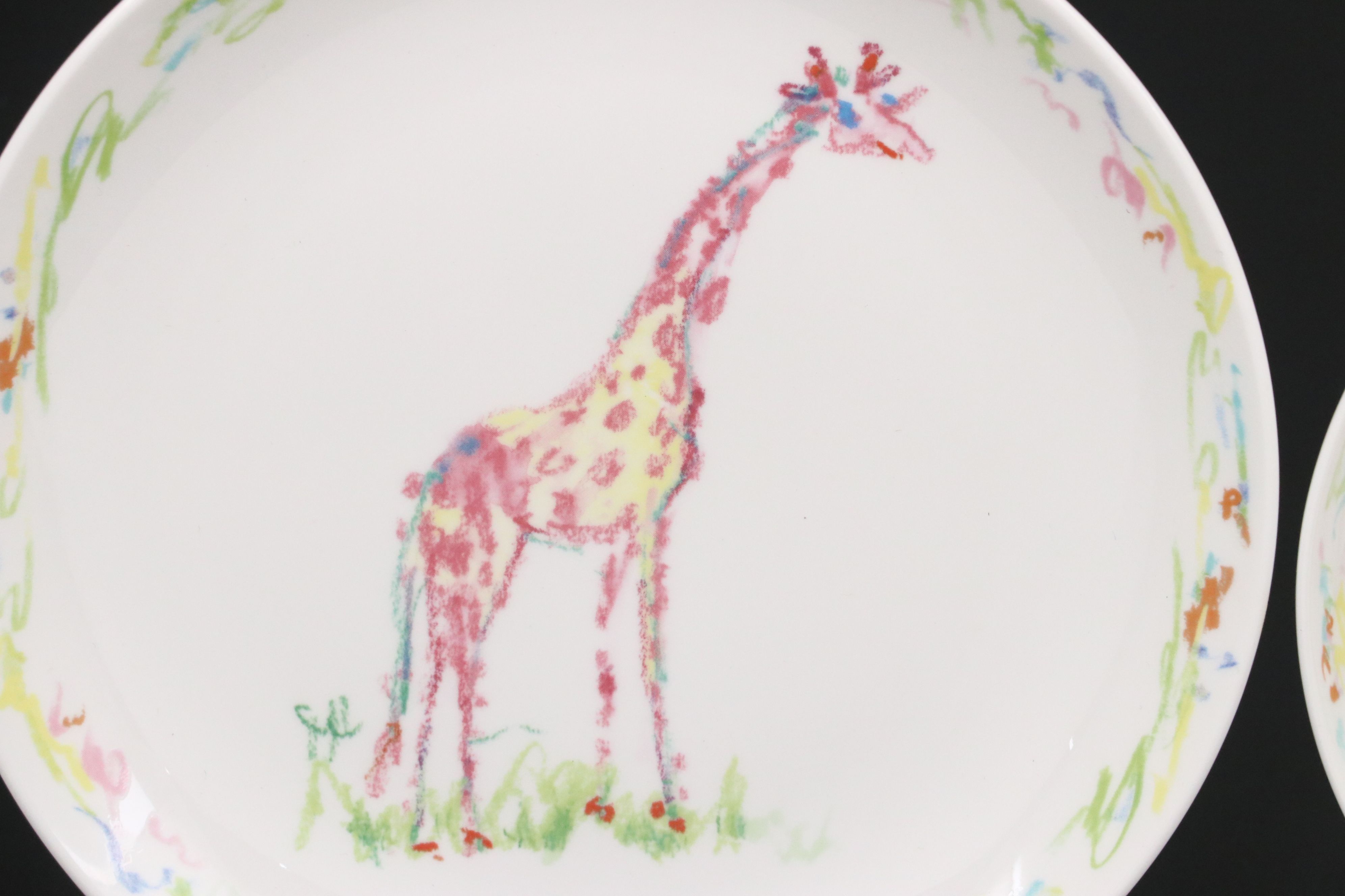 Tiffany & Co. "Tiffany Jungle" Children's Three-Piece Porcelain Set, 2002