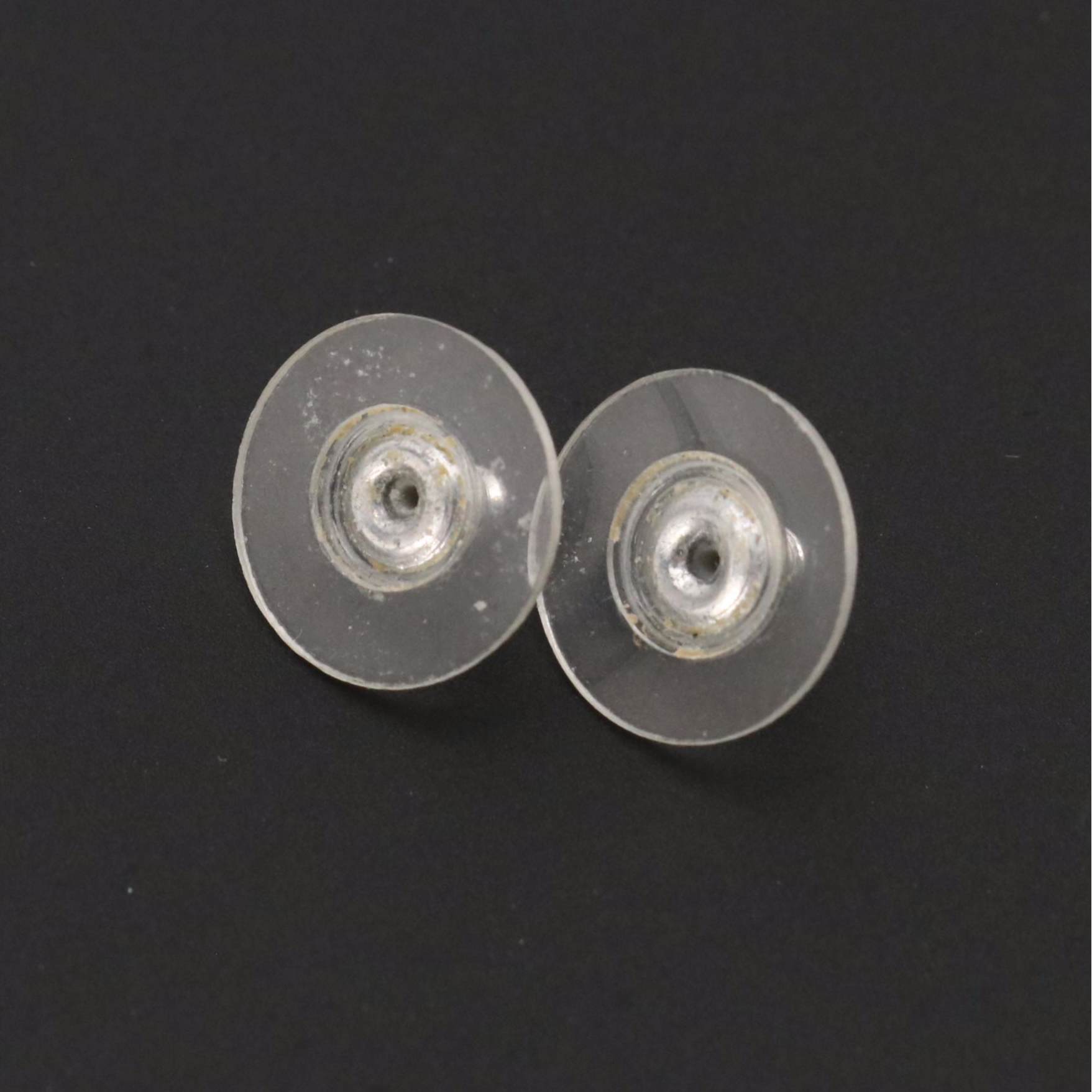 Chanel CC Crystal Stud Earrings