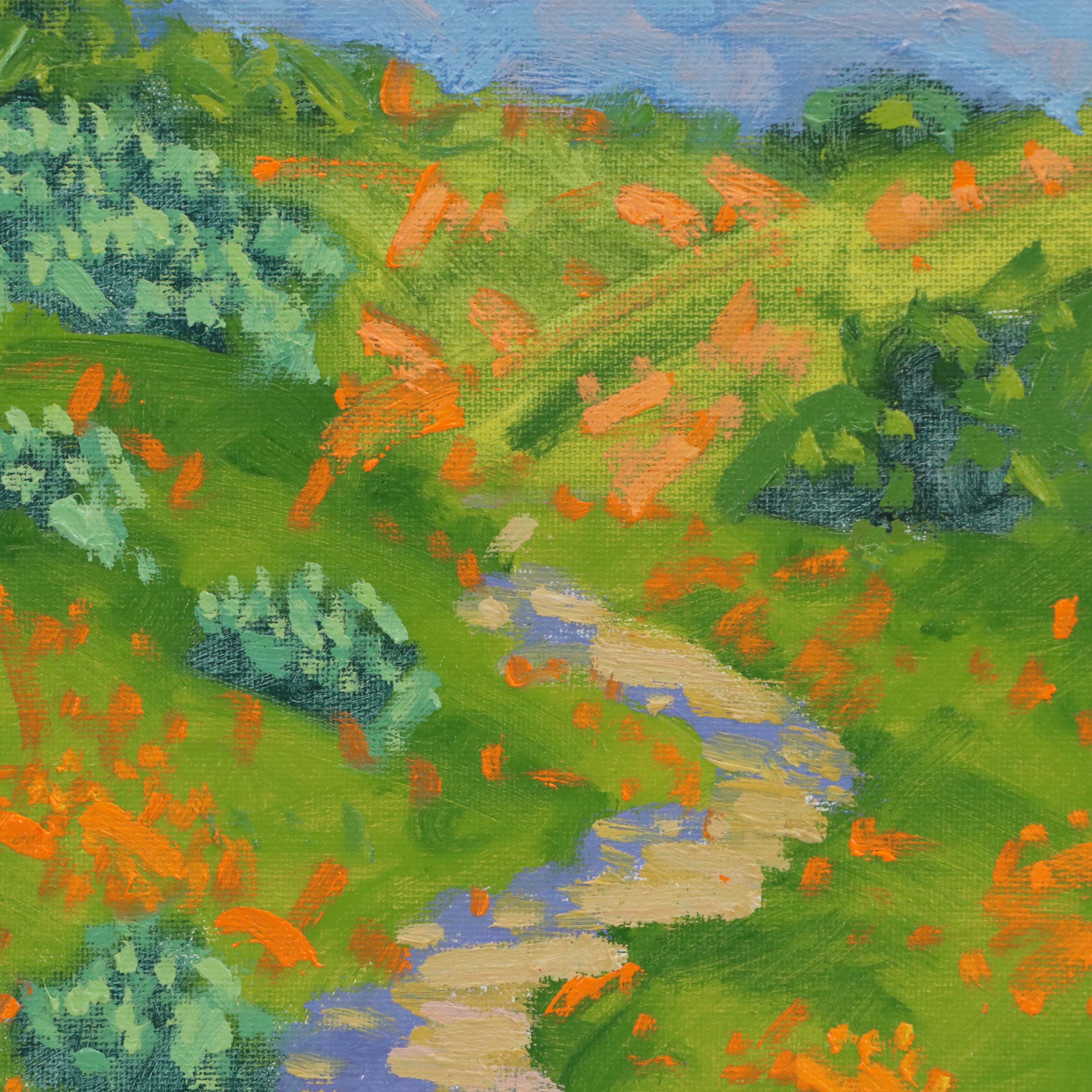 Marc A. Graison Landscape Oil Painting "Valley Splendor," 2025