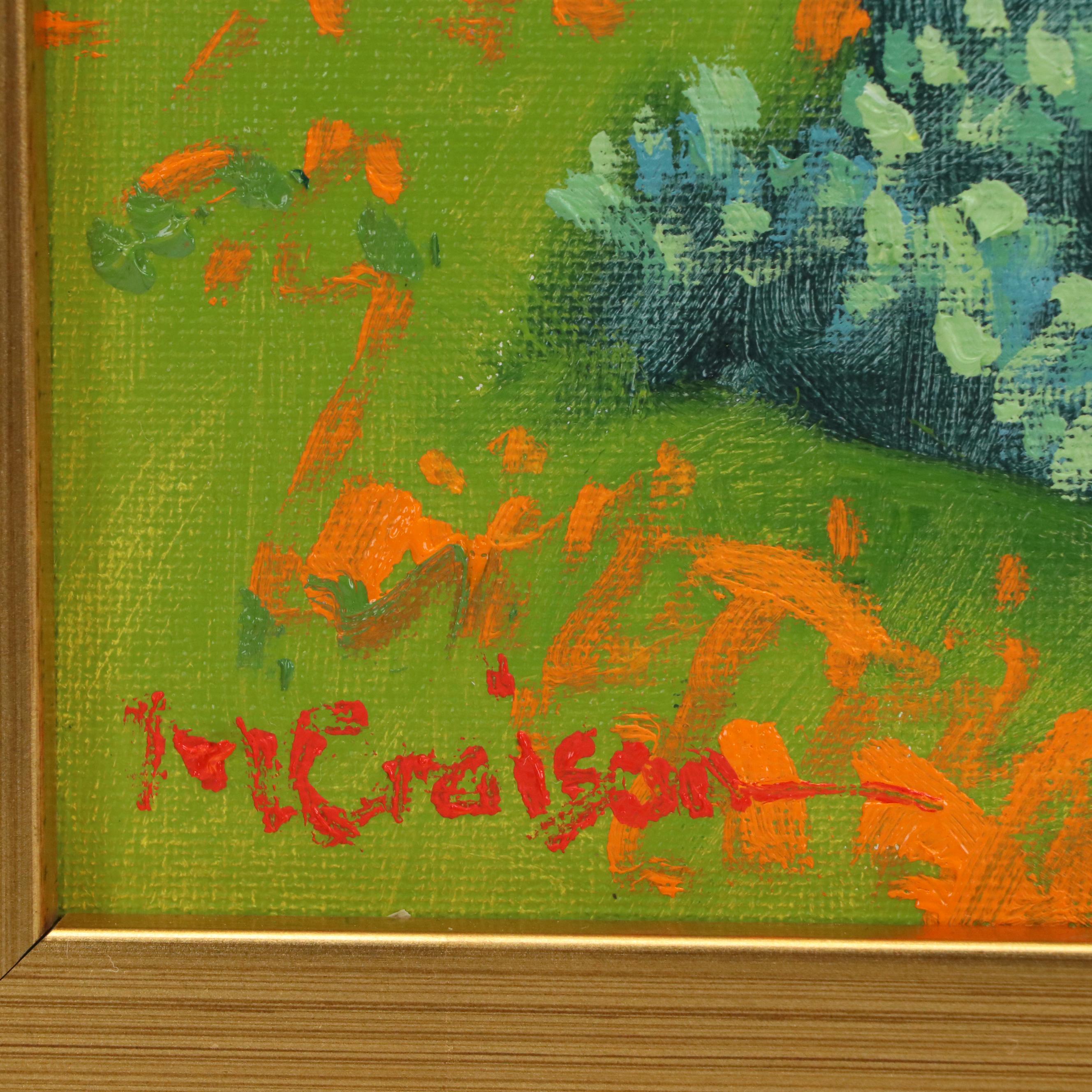 Marc A. Graison Landscape Oil Painting "Valley Splendor," 2025