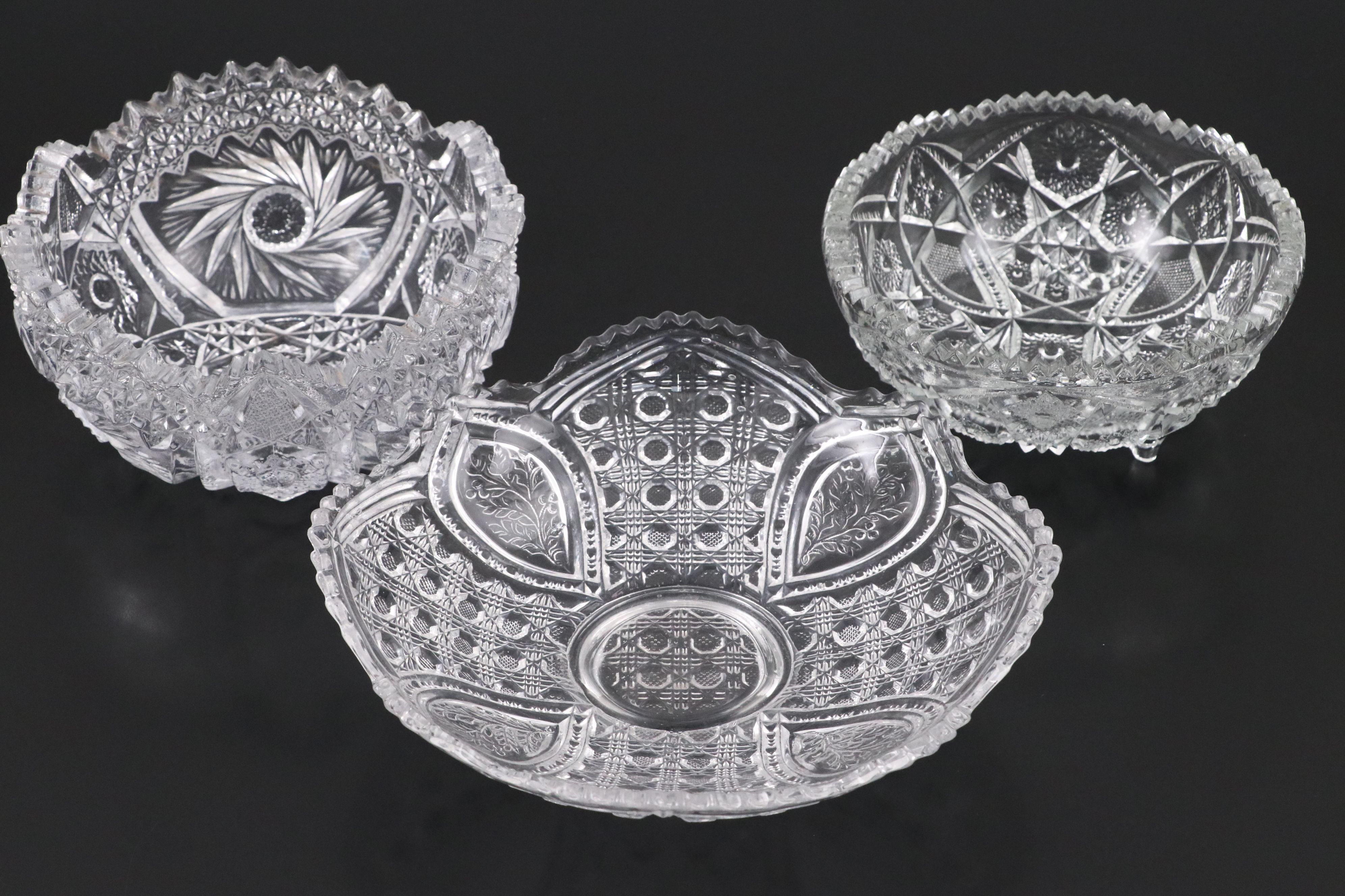 Fifth Avenue Crystal Carafe with Other Pitchers and Bowls